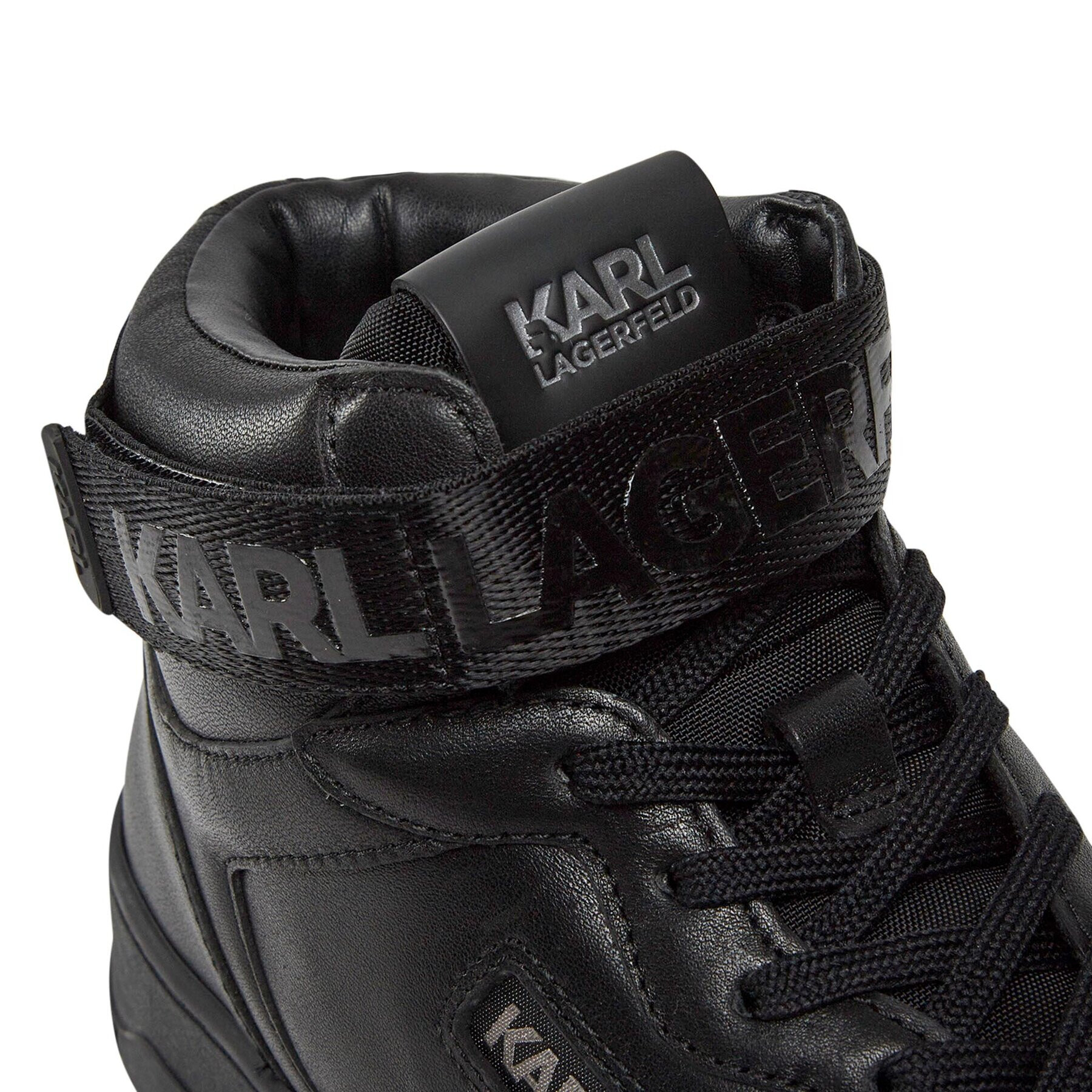 KARL LAGERFELD Сникърси KL53046 Черен - Pepit.bg