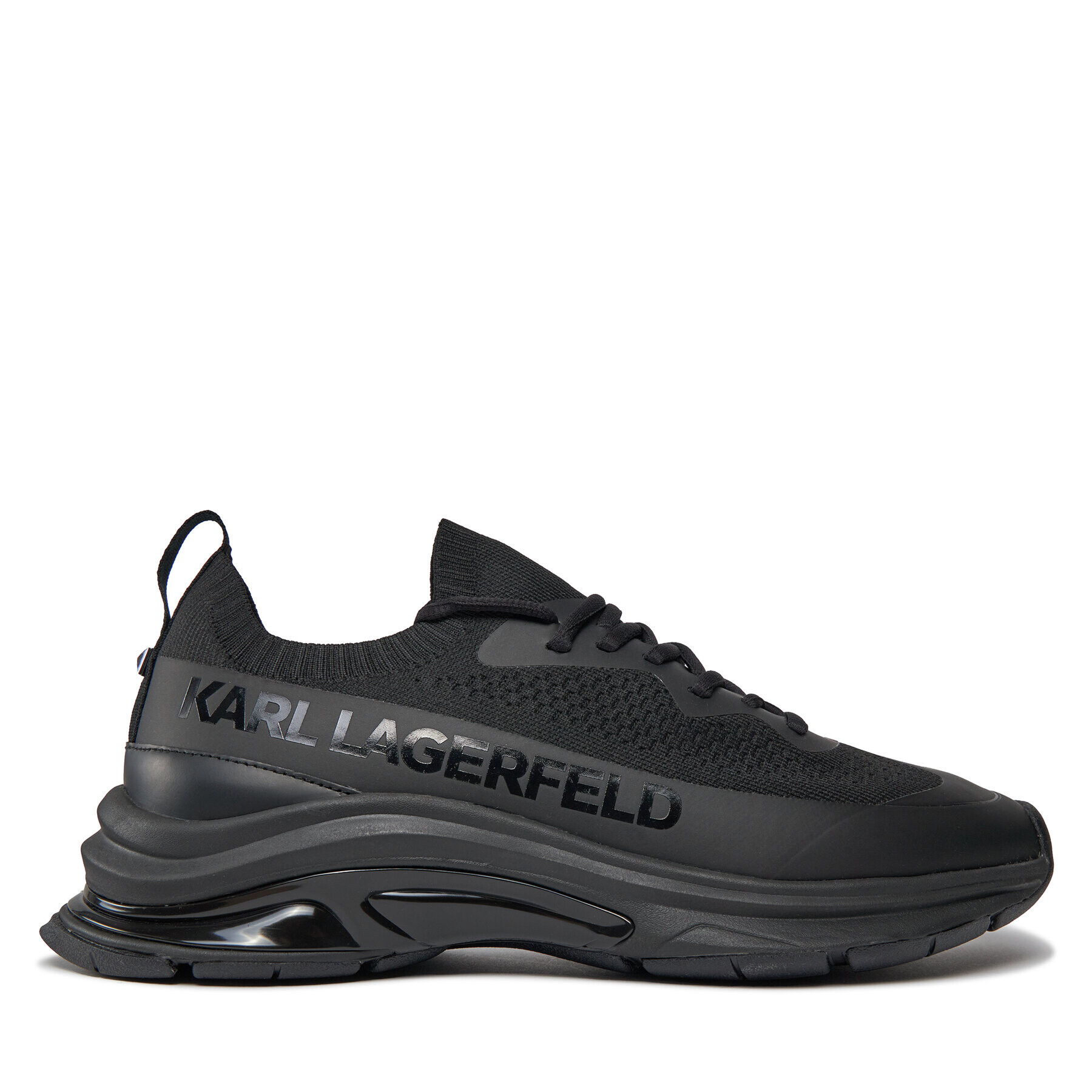 KARL LAGERFELD Сникърси KL53121 Черен - Pepit.bg