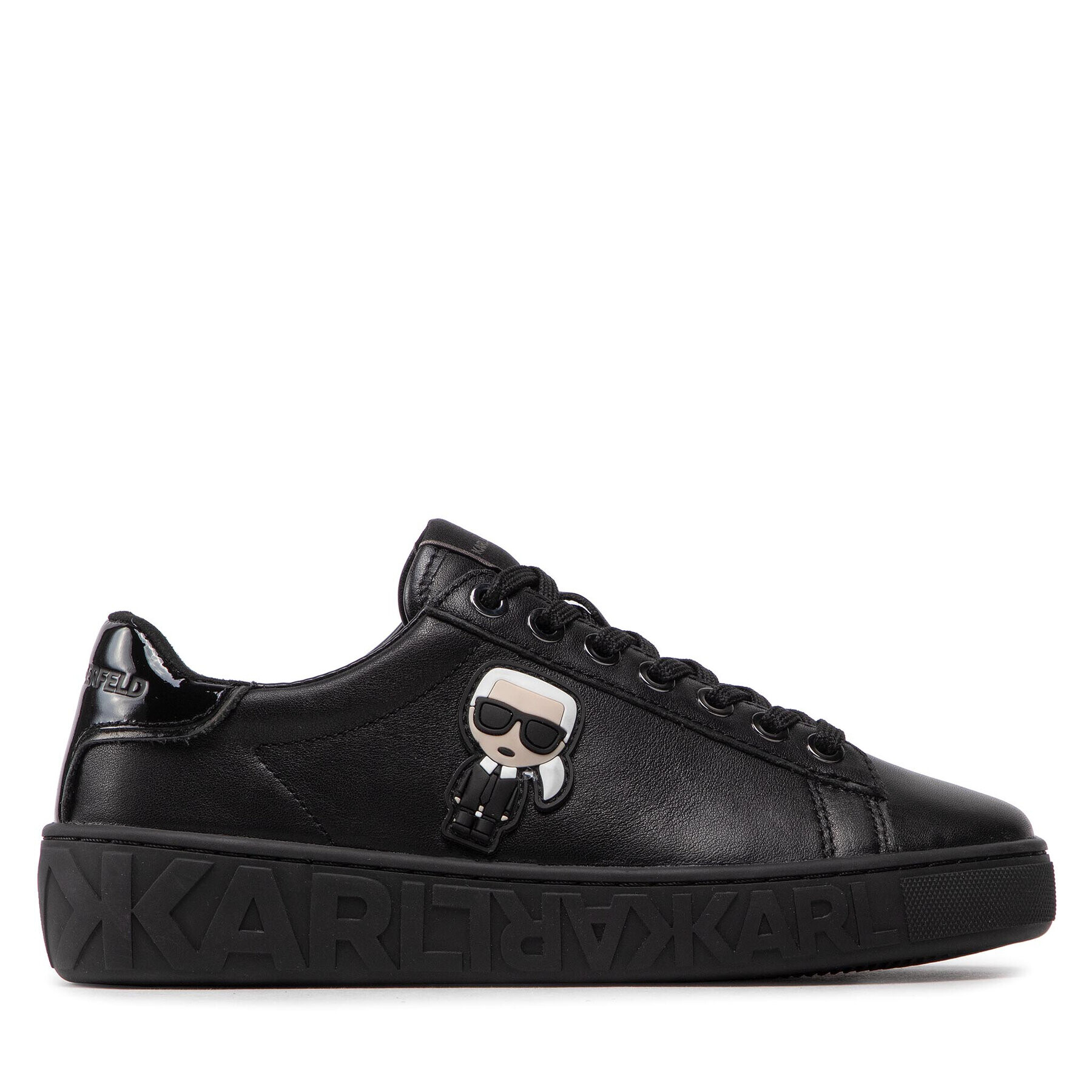KARL LAGERFELD Сникърси KL61030A Черен - Pepit.bg
