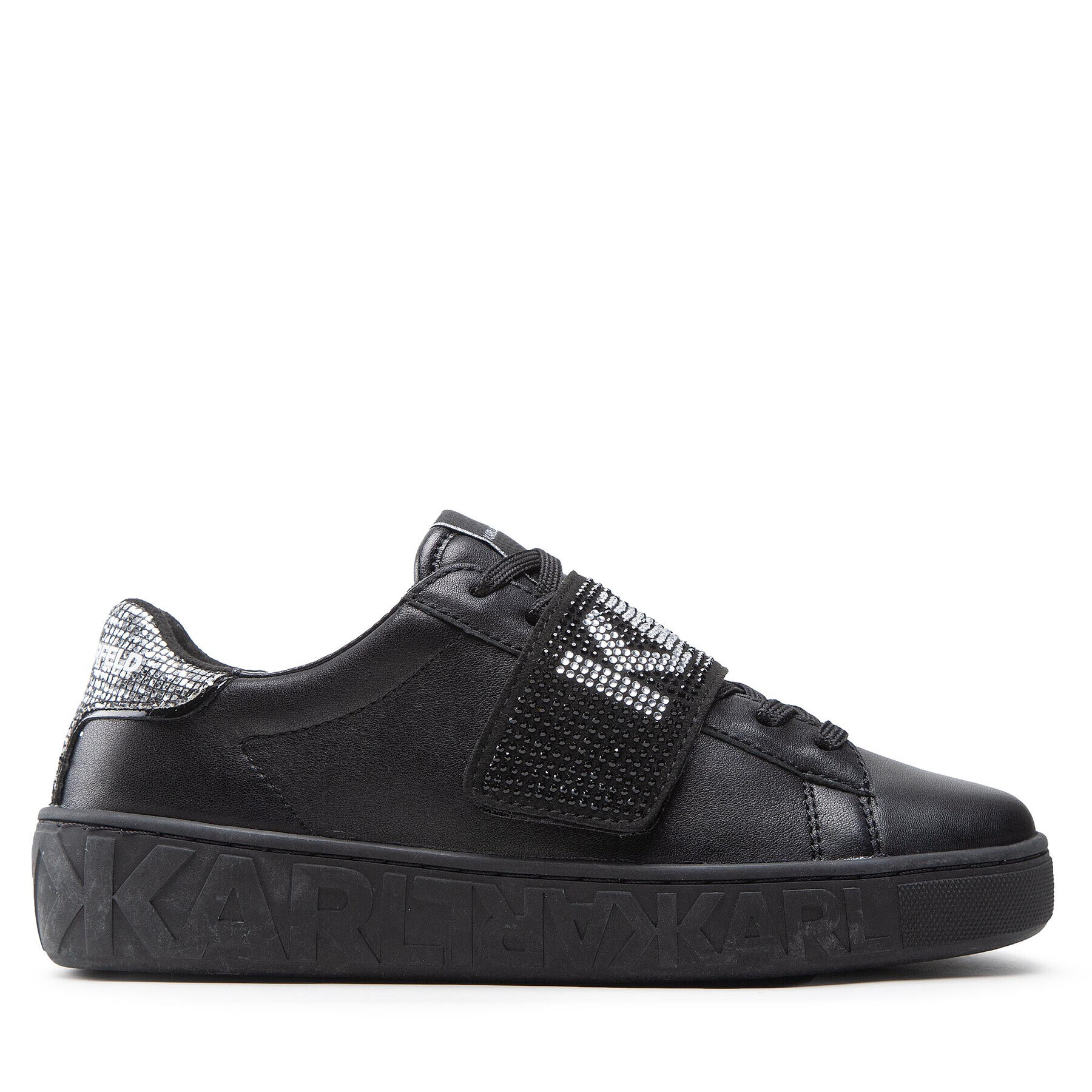 KARL LAGERFELD Сникърси KL61037 Черен - Pepit.bg