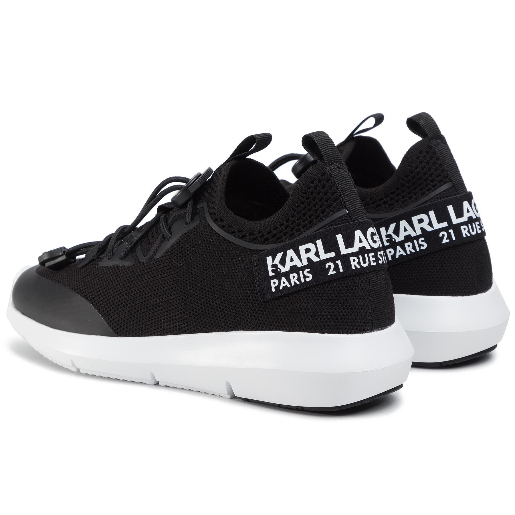 KARL LAGERFELD Сникърси KL61111 Черен - Pepit.bg