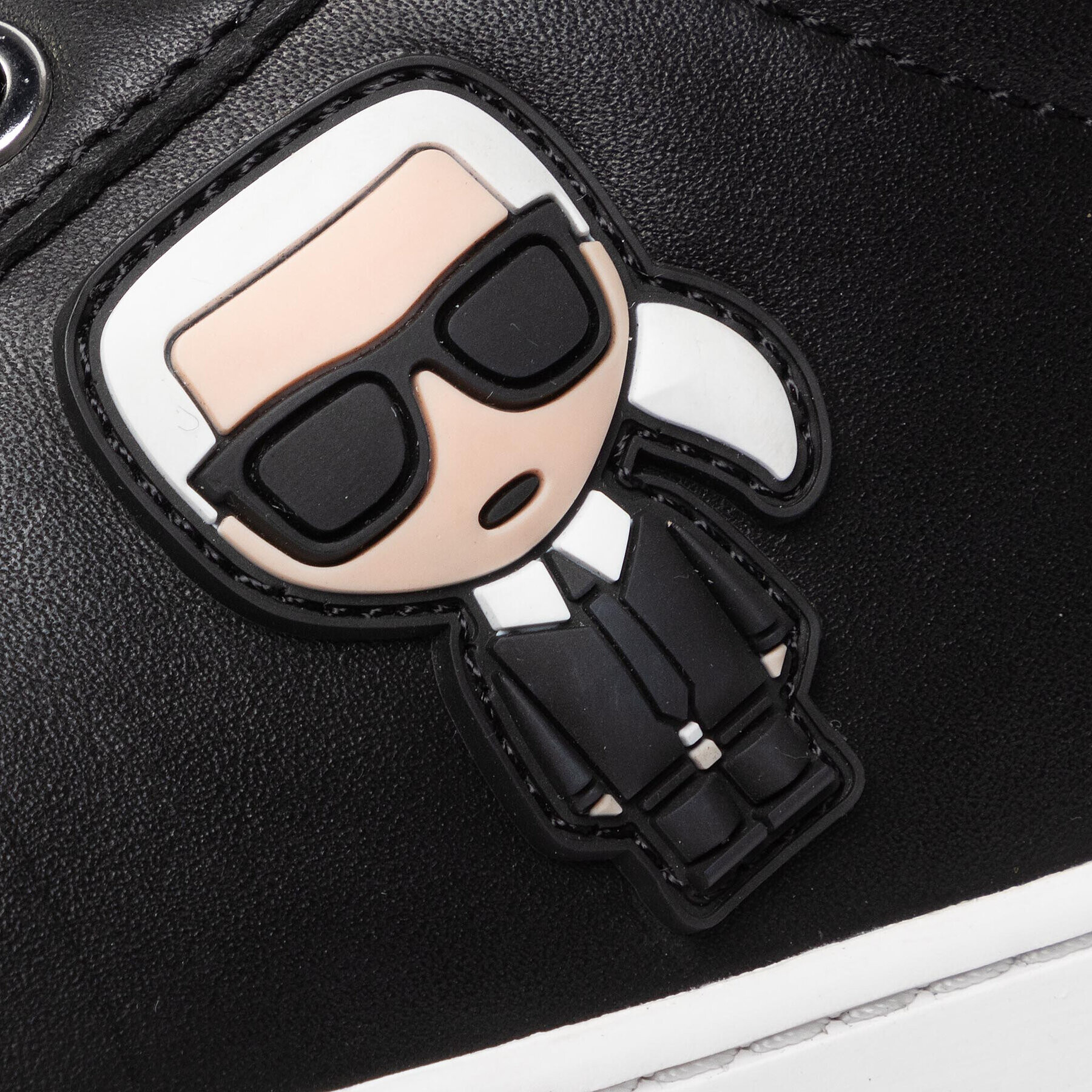 KARL LAGERFELD Сникърси KL61230 Черен - Pepit.bg