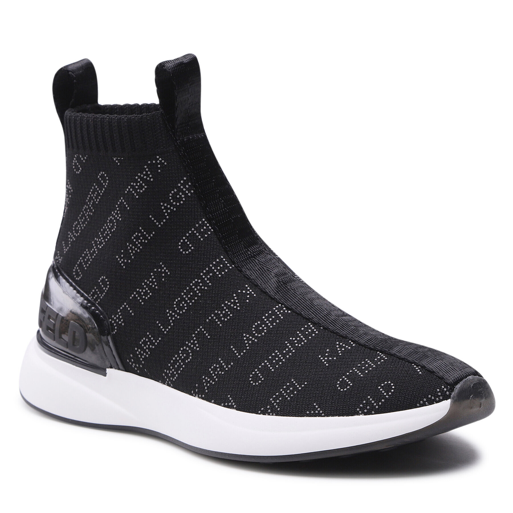 KARL LAGERFELD Сникърси KL62144 Черен - Pepit.bg
