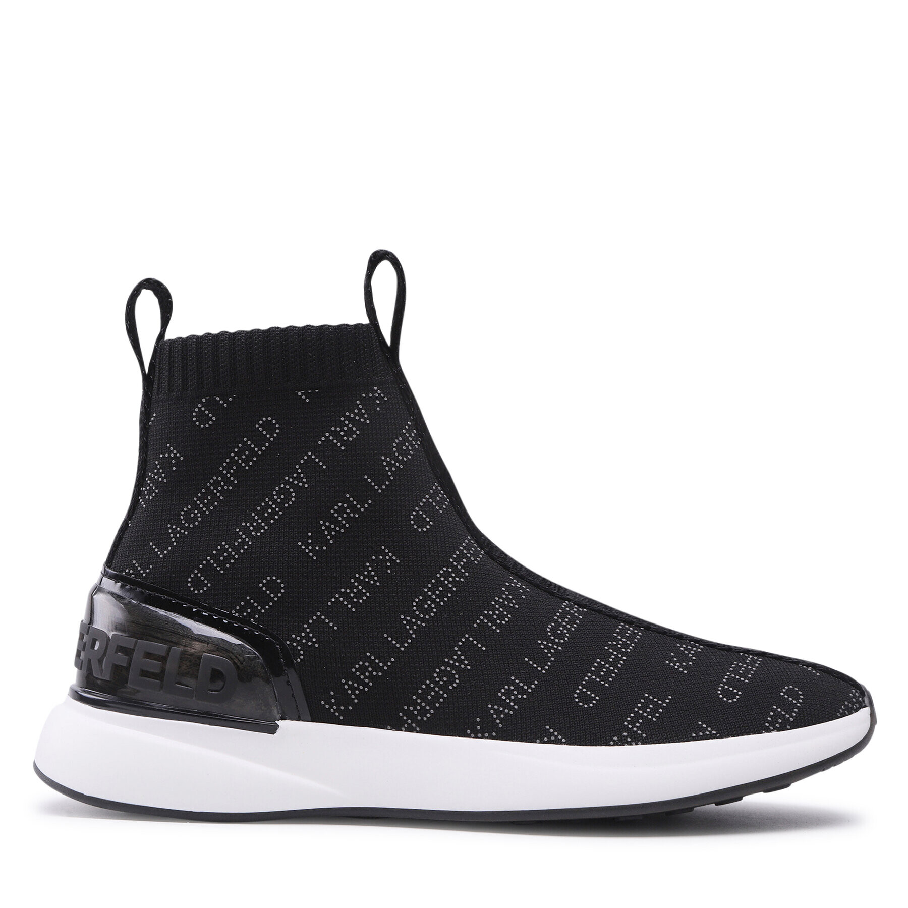 KARL LAGERFELD Сникърси KL62144 Черен - Pepit.bg