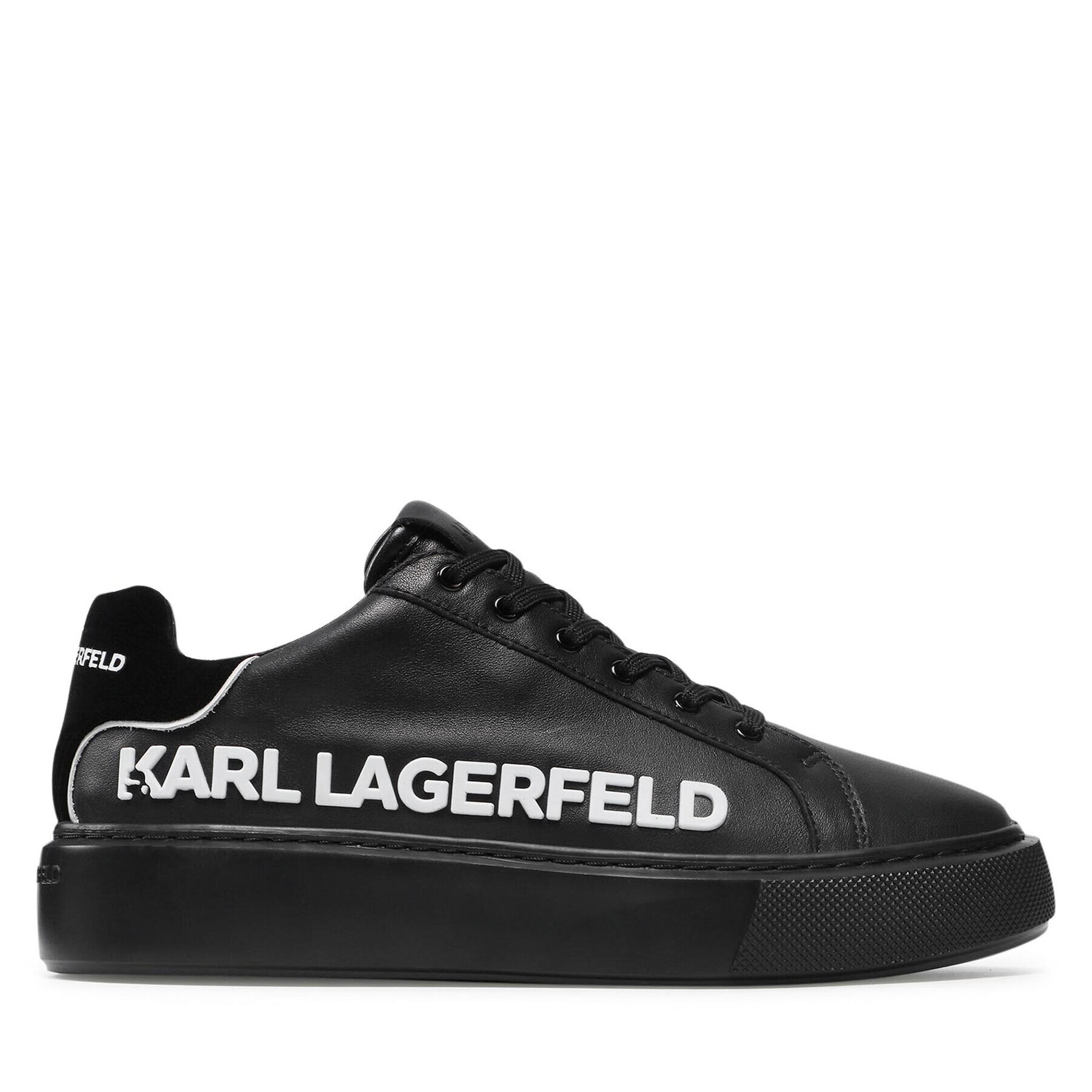 KARL LAGERFELD Сникърси KL62210 00X Черен - Pepit.bg