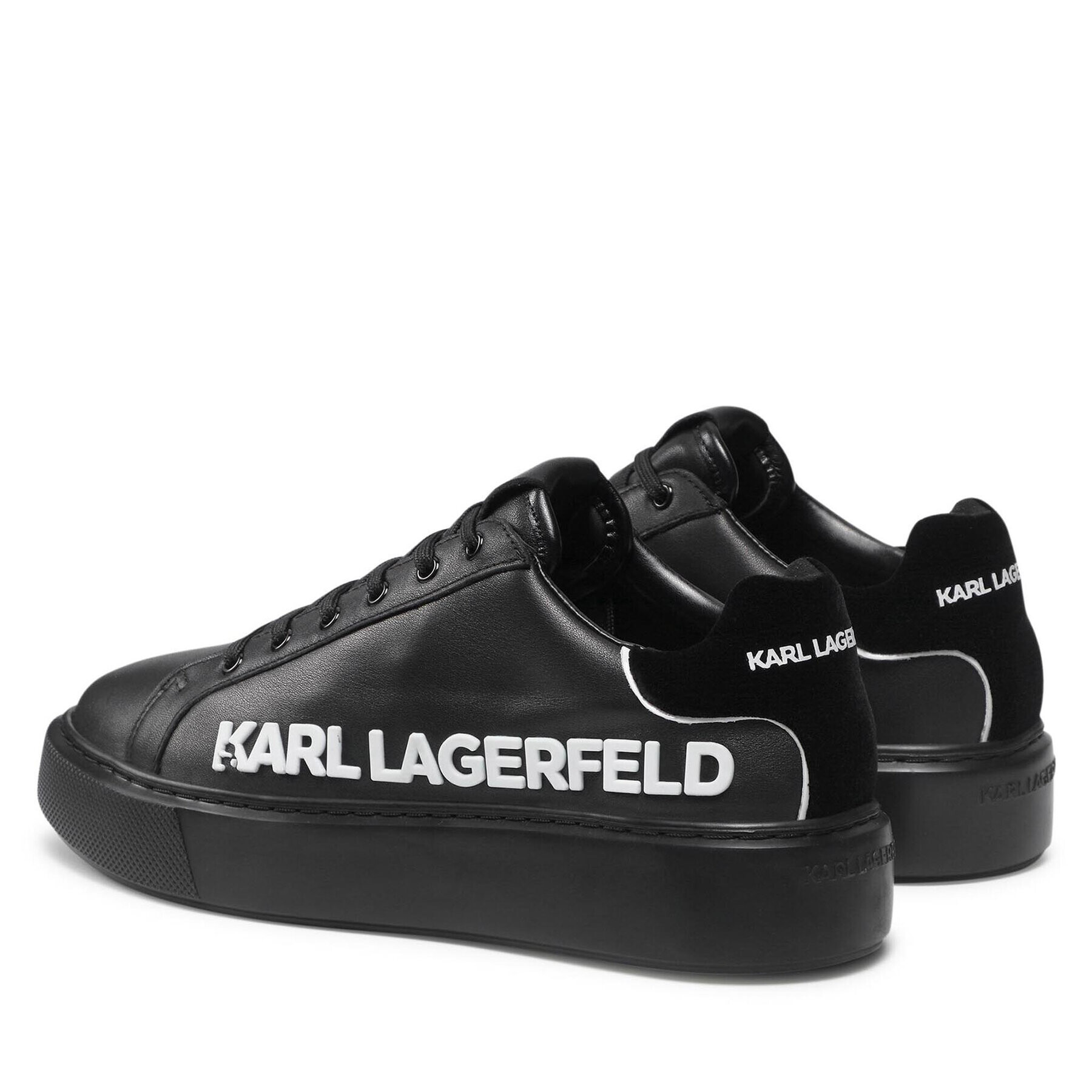 KARL LAGERFELD Сникърси KL62210 00X Черен - Pepit.bg