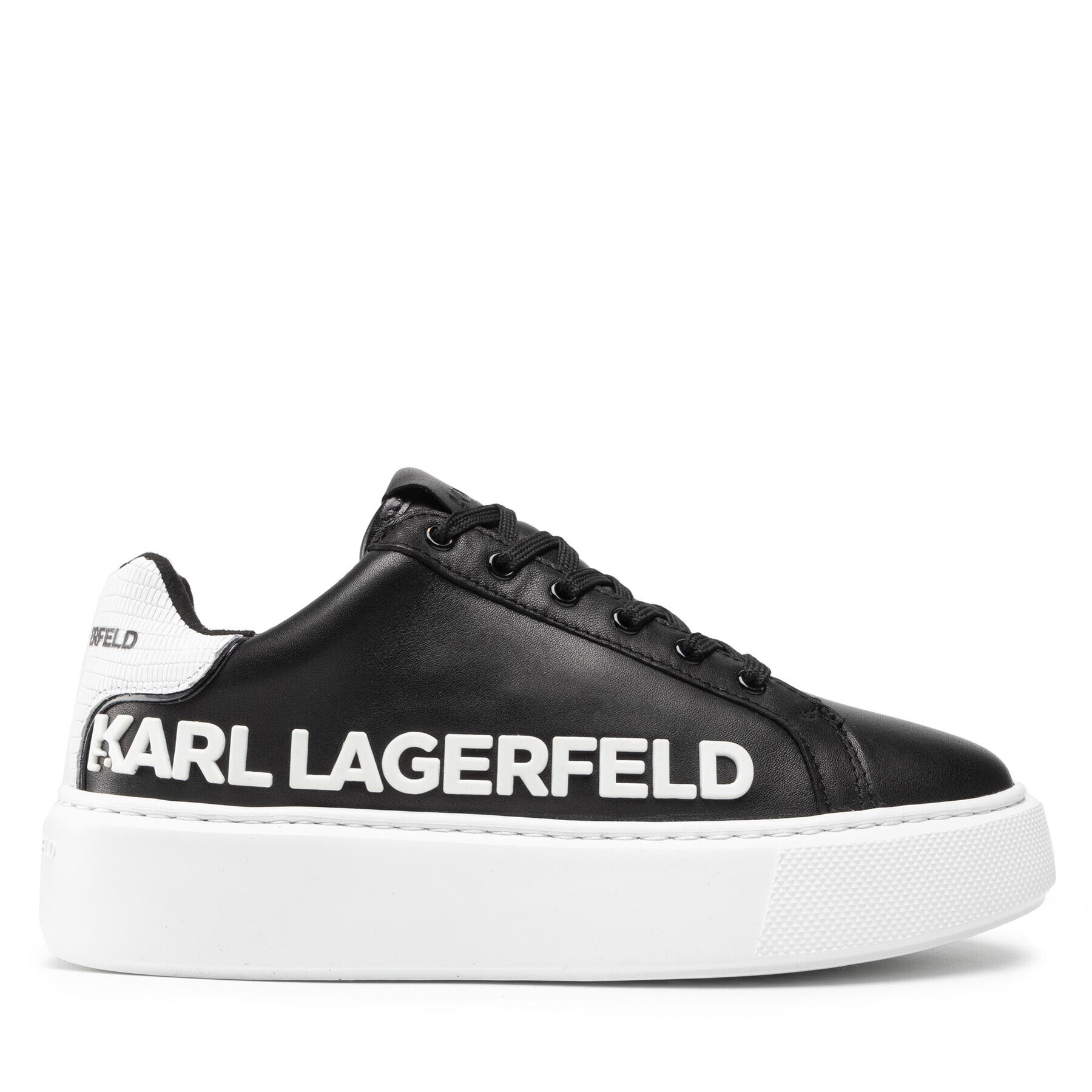 KARL LAGERFELD Сникърси KL62210 Черен - Pepit.bg