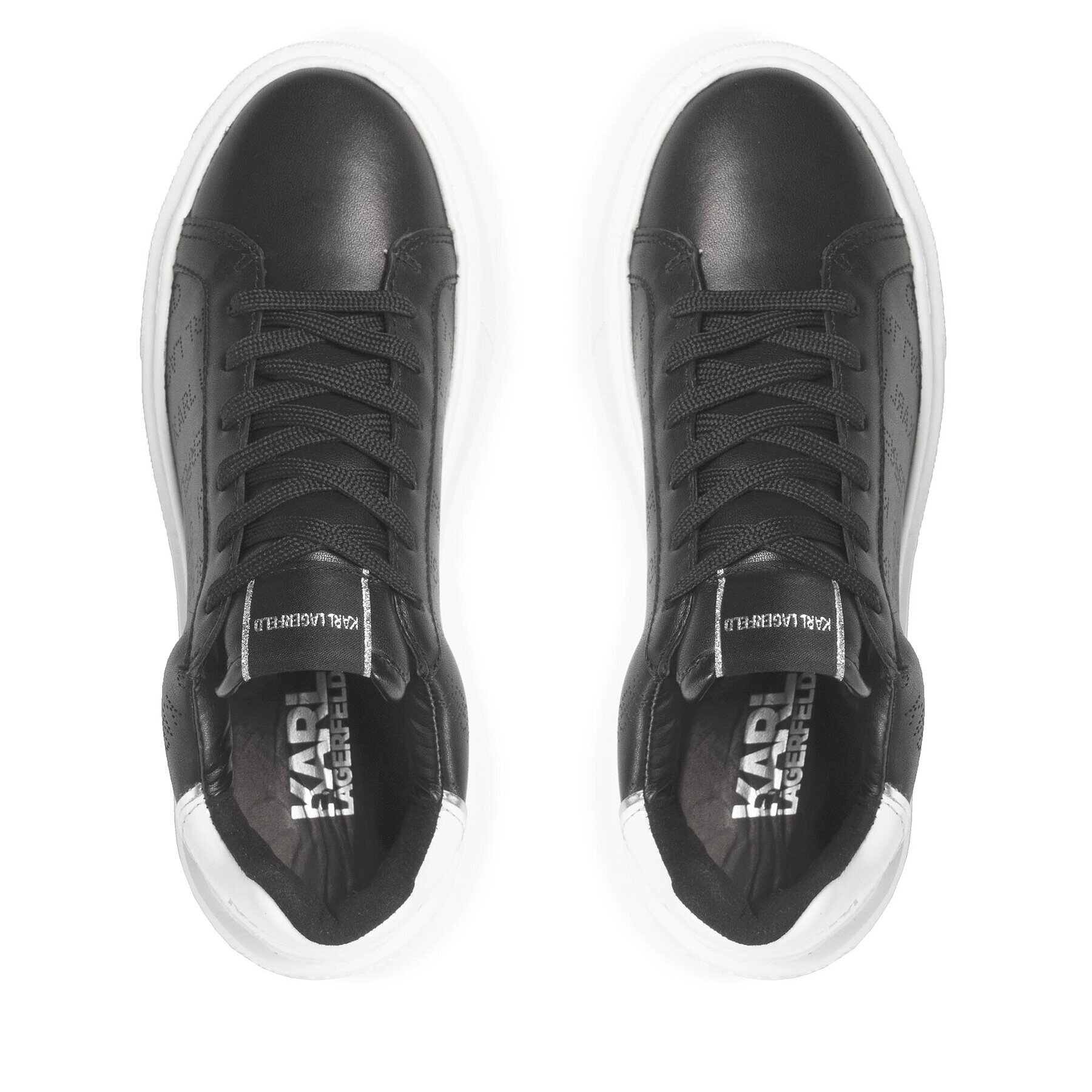 KARL LAGERFELD Сникърси KL62222 Черен - Pepit.bg