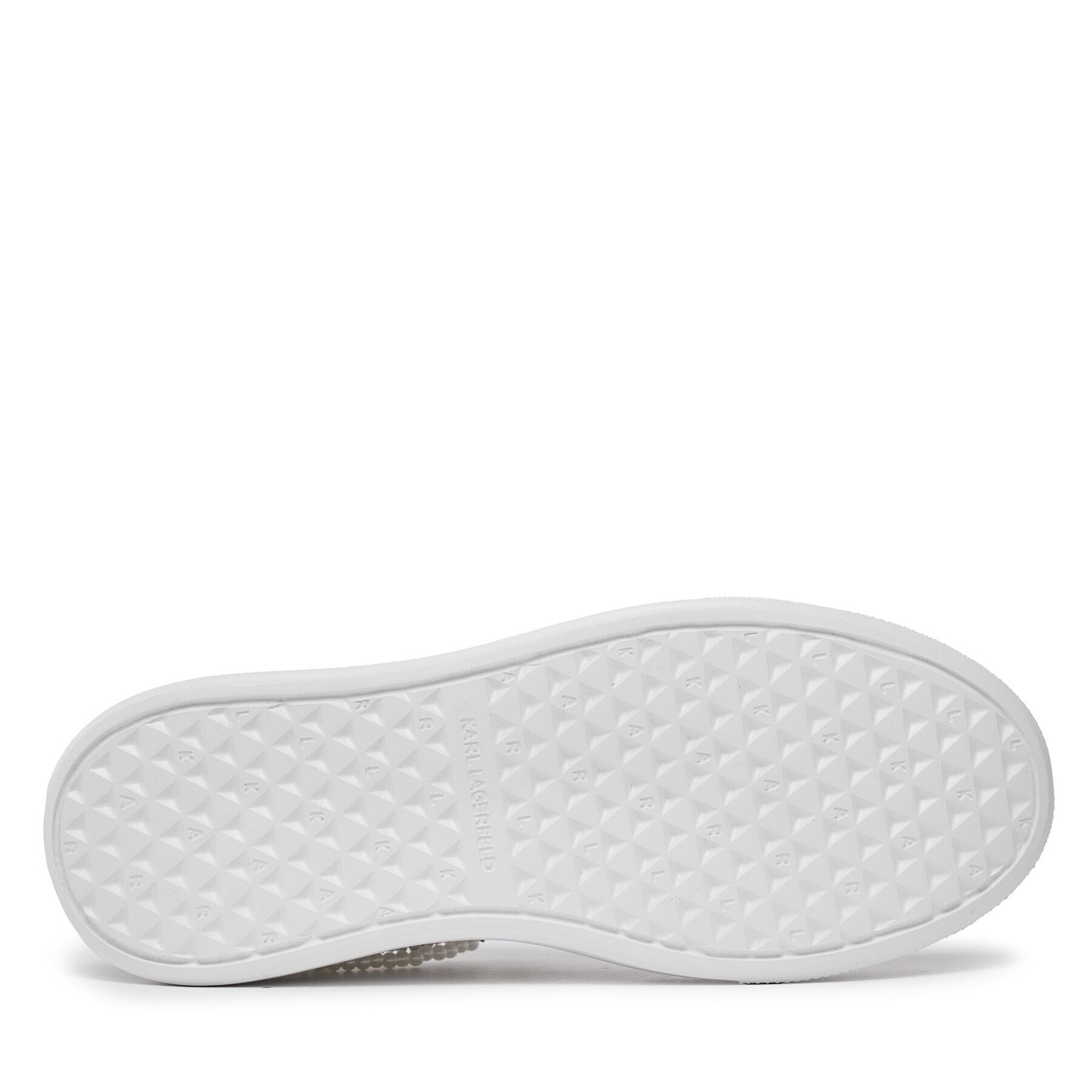 KARL LAGERFELD Сникърси KL62229A Бял - Pepit.bg
