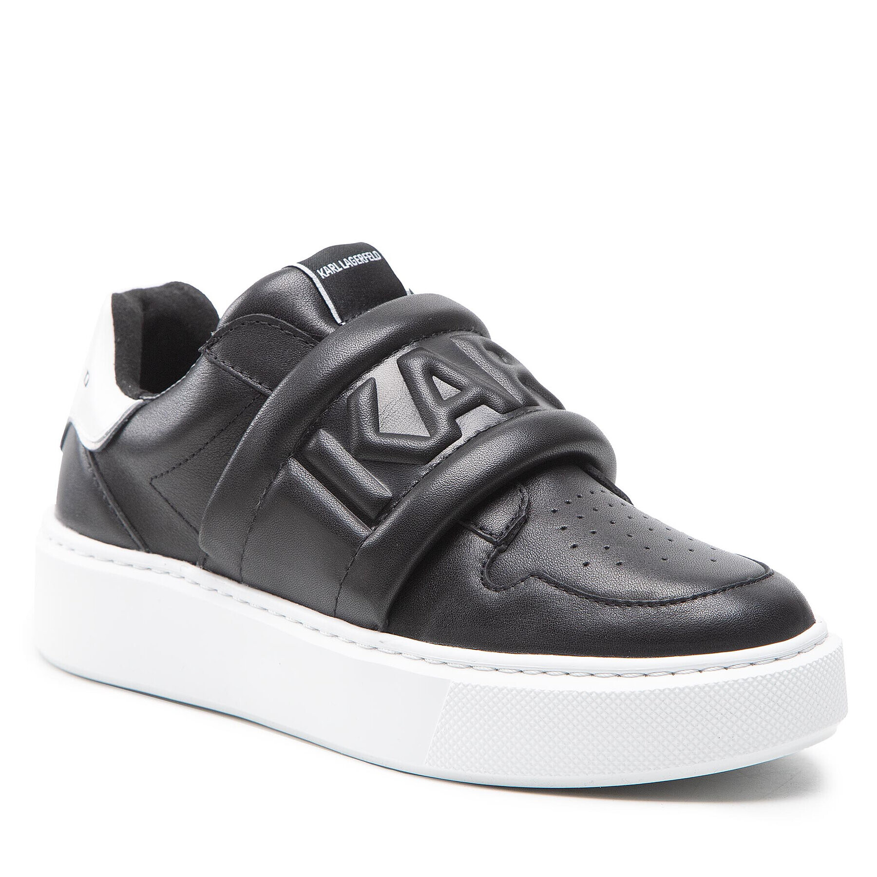 KARL LAGERFELD Сникърси KL62237 Черен - Pepit.bg