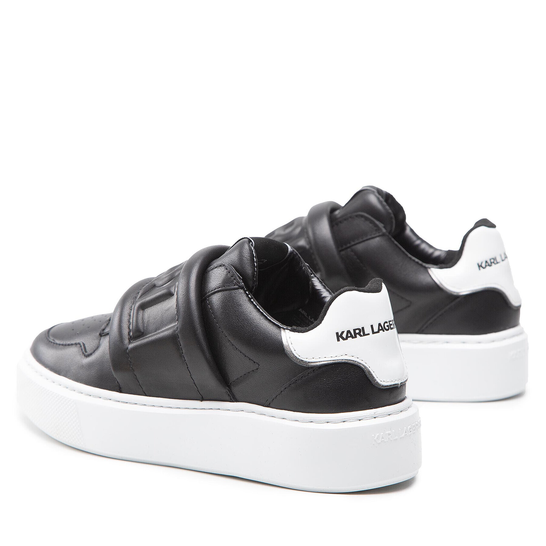 KARL LAGERFELD Сникърси KL62237 Черен - Pepit.bg
