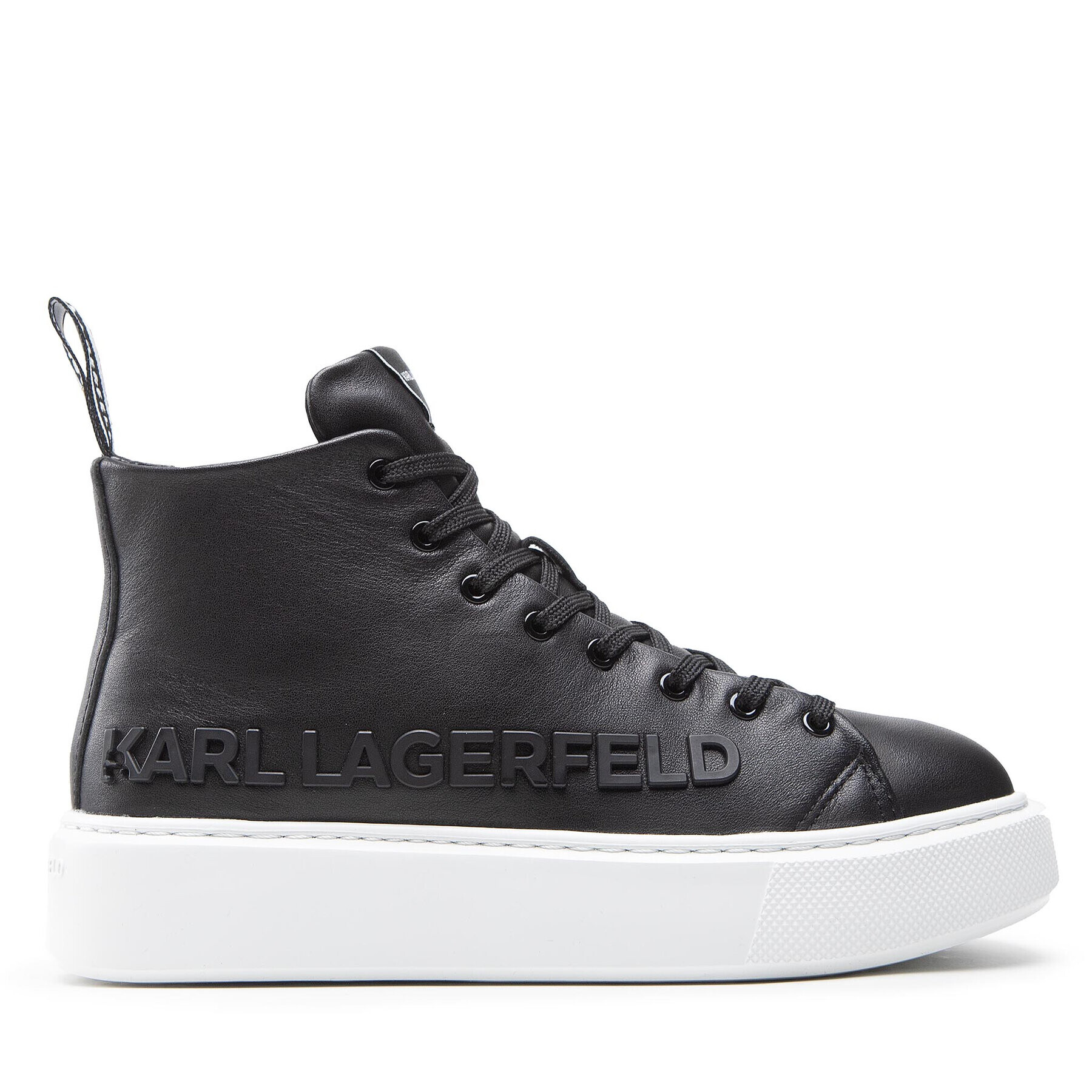 KARL LAGERFELD Сникърси KL62255A Черен - Pepit.bg