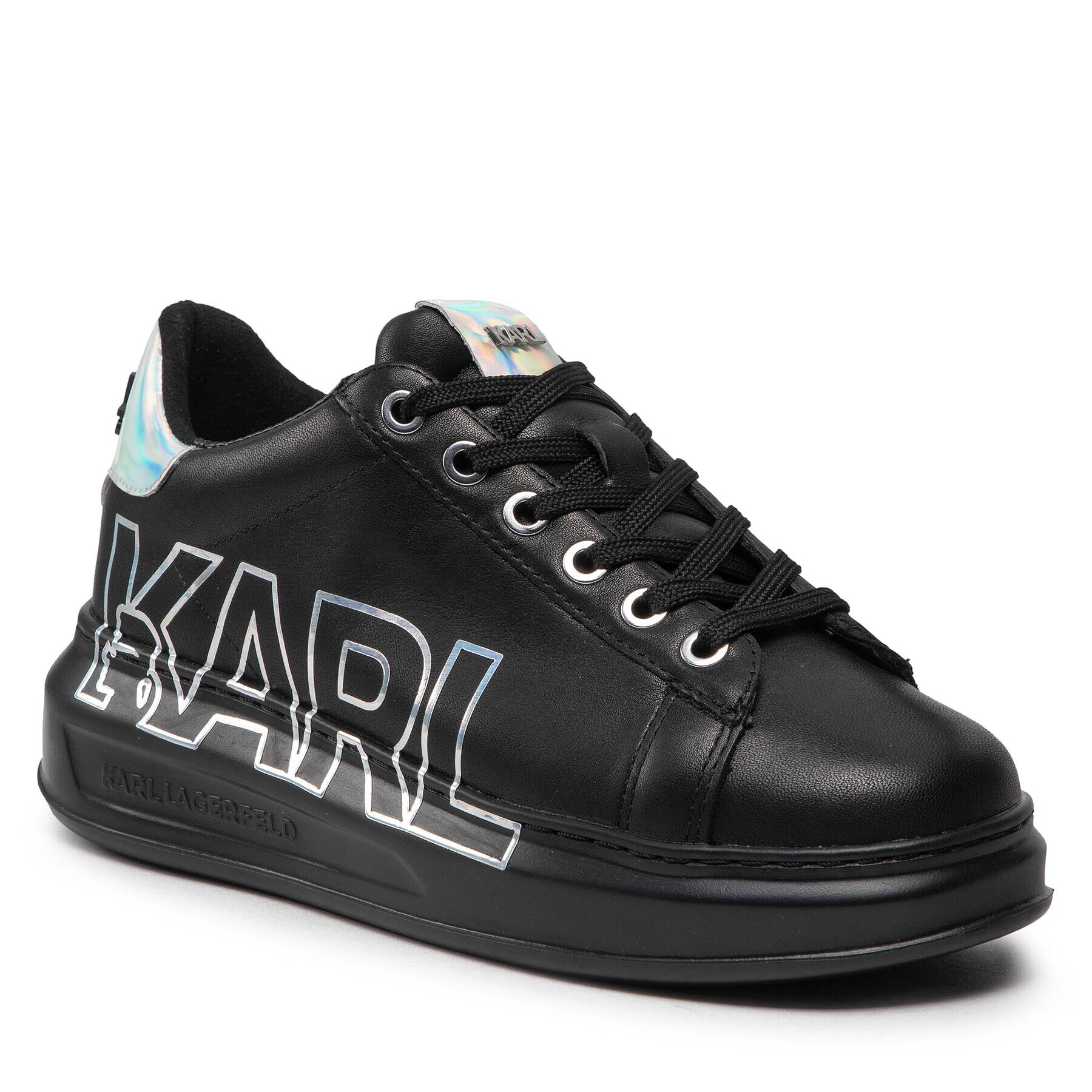 KARL LAGERFELD Сникърси KL62511I Черен - Pepit.bg