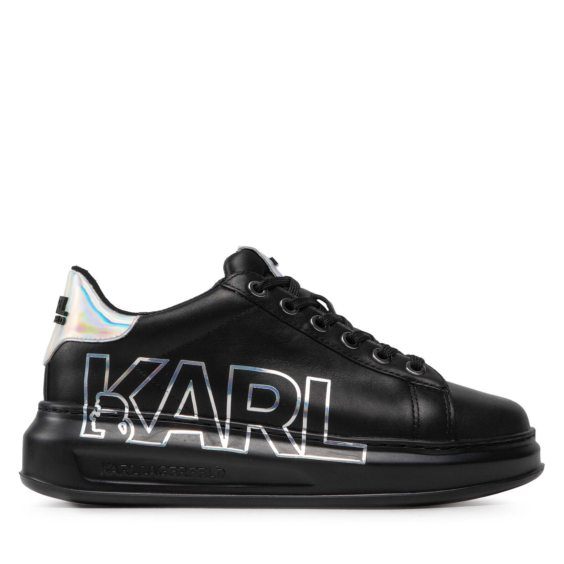 KARL LAGERFELD Сникърси KL62511I Черен - Pepit.bg