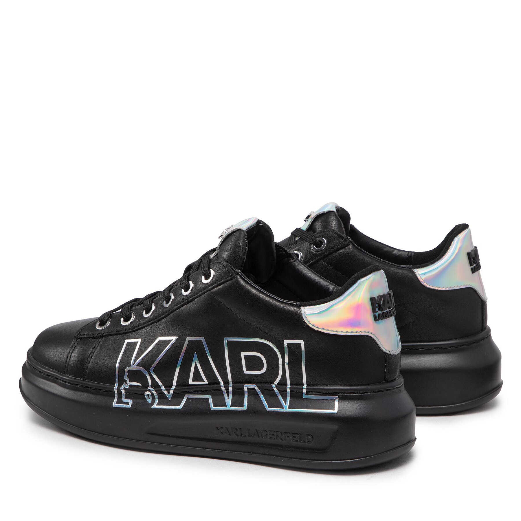 KARL LAGERFELD Сникърси KL62511I Черен - Pepit.bg