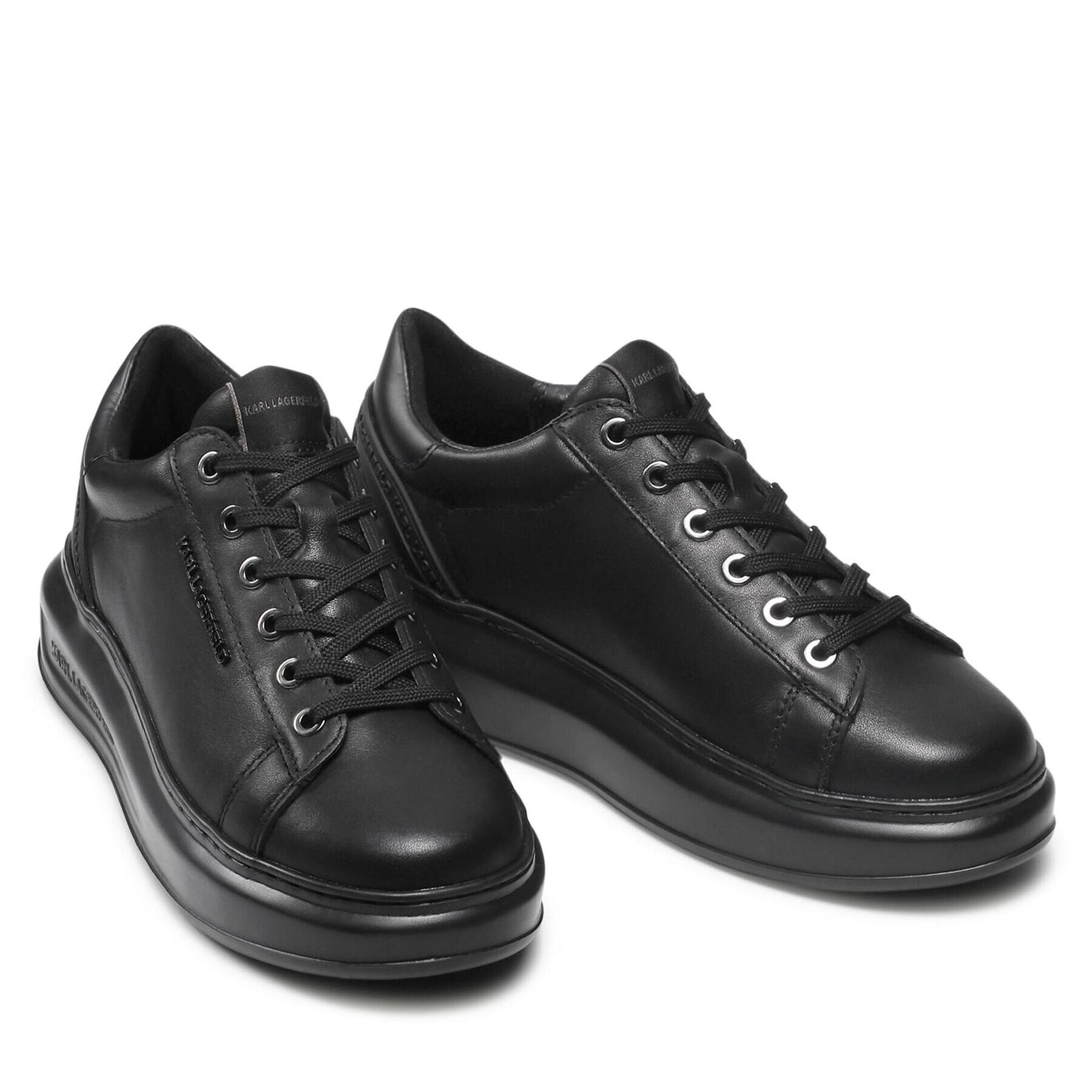 KARL LAGERFELD Сникърси KL62525 Черен - Pepit.bg