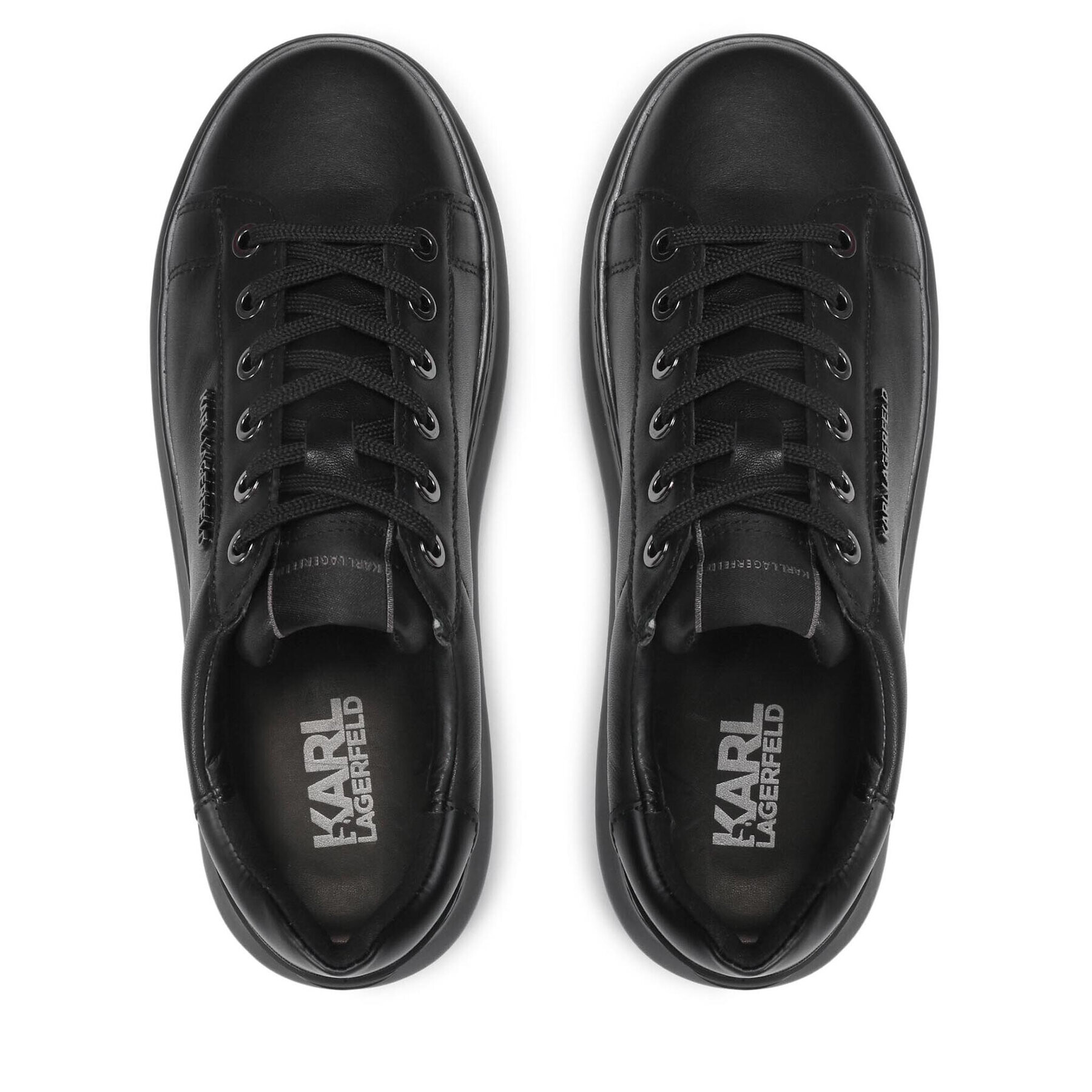 KARL LAGERFELD Сникърси KL62525 Черен - Pepit.bg