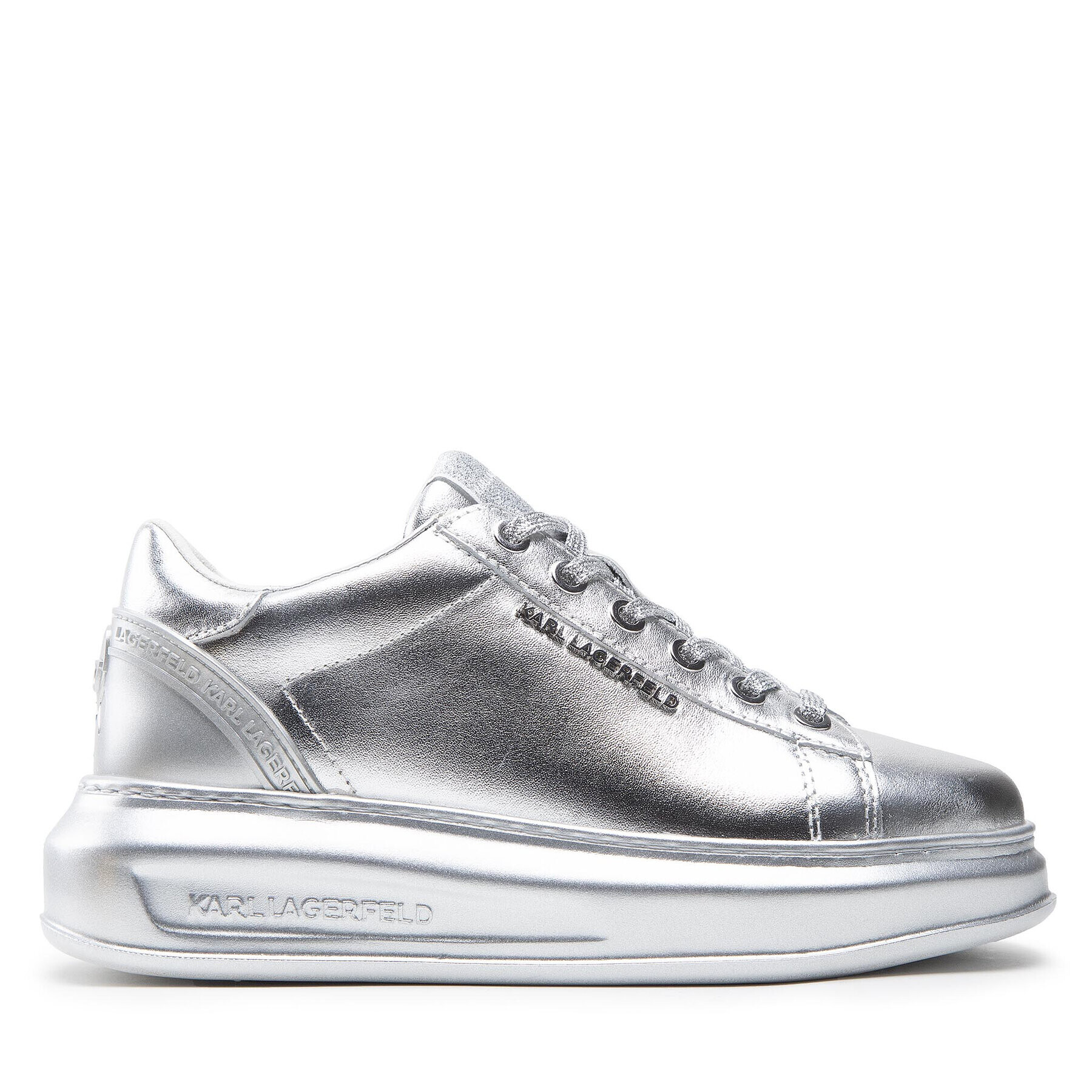 KARL LAGERFELD Сникърси KL62525A Сребрист - Pepit.bg