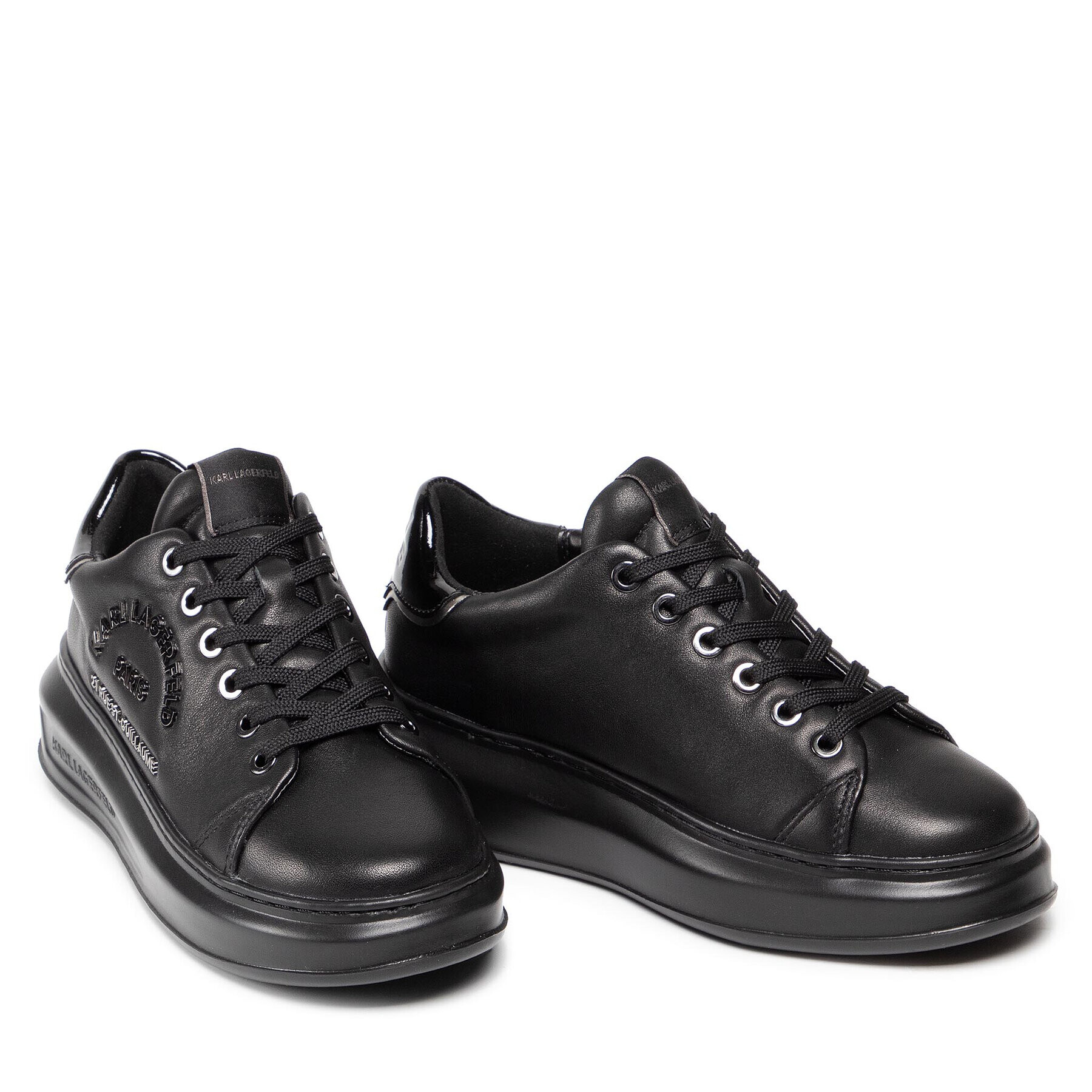 KARL LAGERFELD Сникърси KL62539 Черен - Pepit.bg