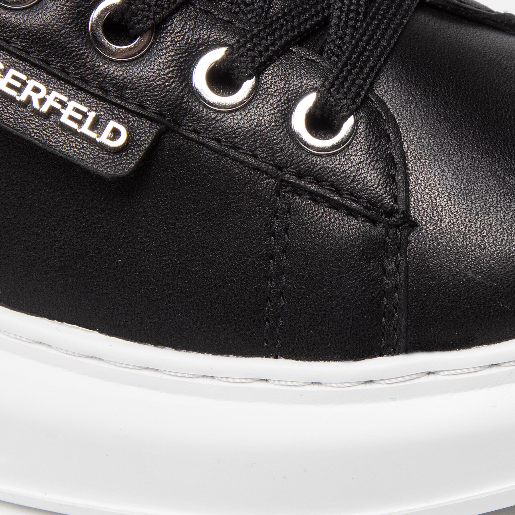 KARL LAGERFELD Сникърси KL62576A Черен - Pepit.bg