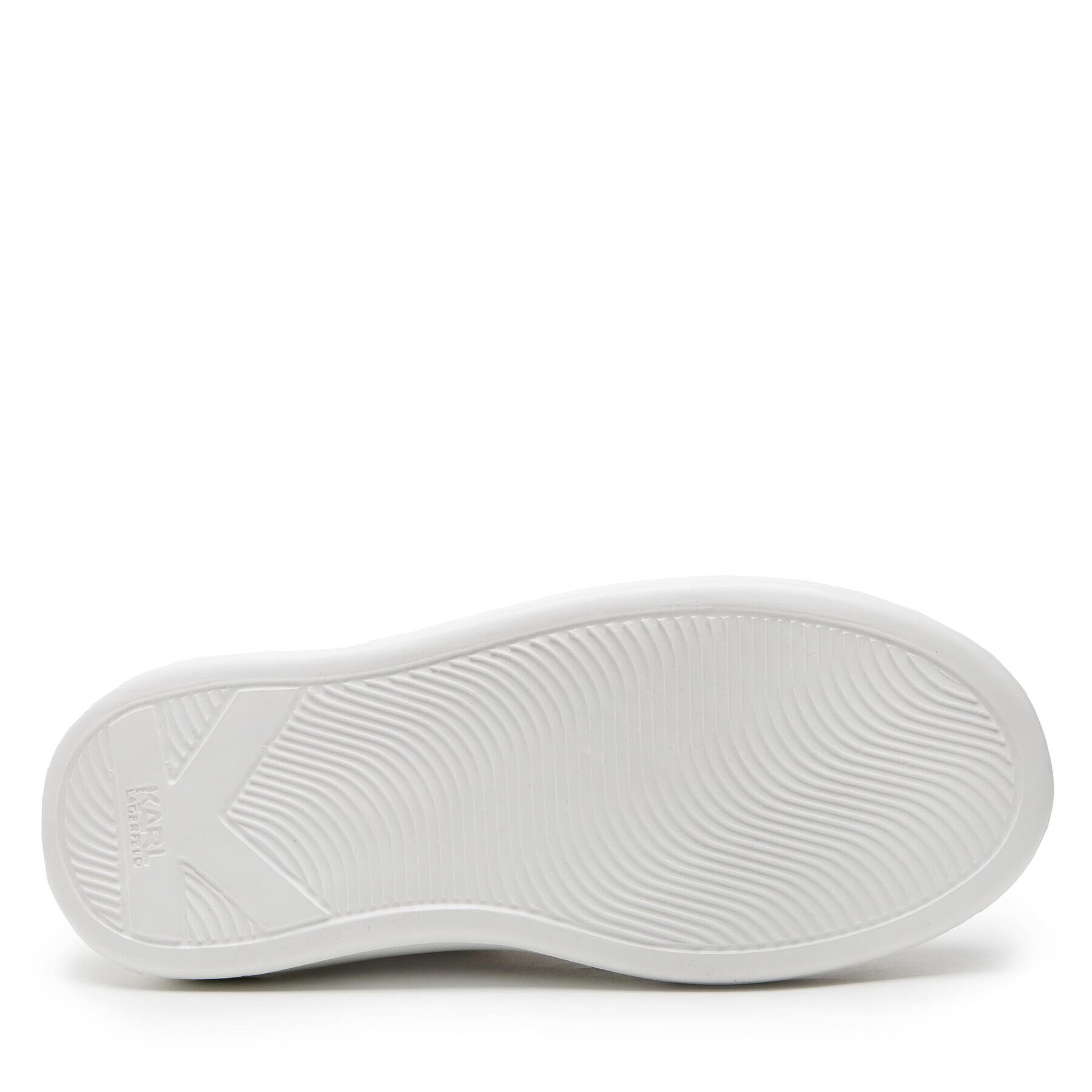KARL LAGERFELD Сникърси KL62576C Бял - Pepit.bg