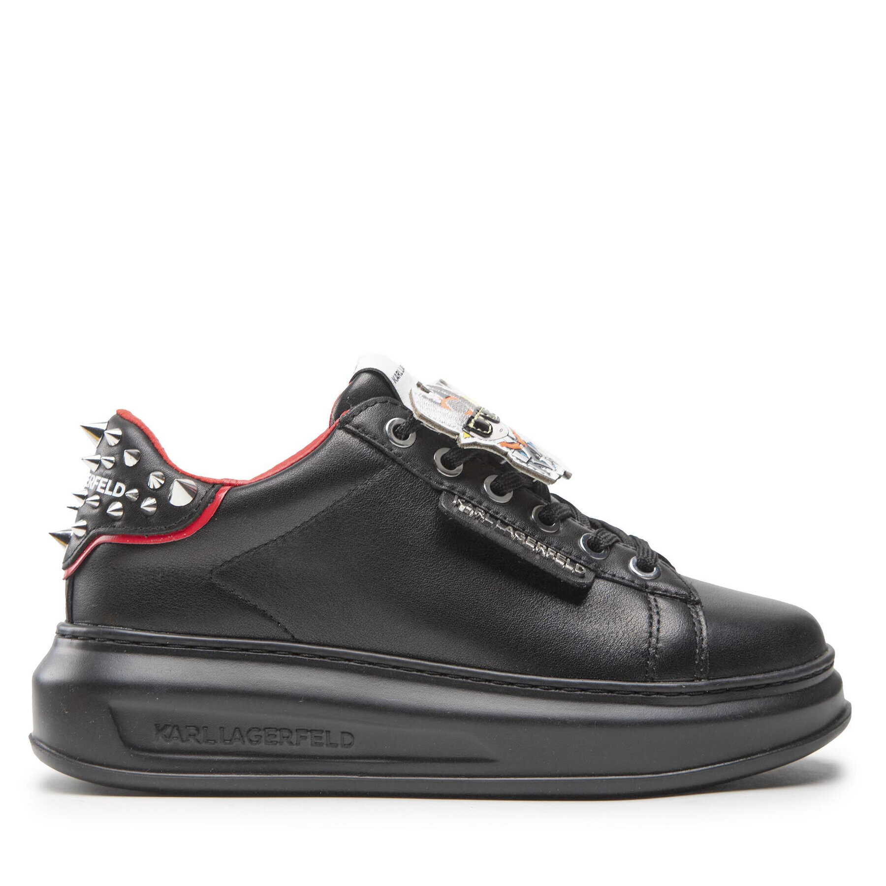 KARL LAGERFELD Сникърси KL62577 Черен - Pepit.bg