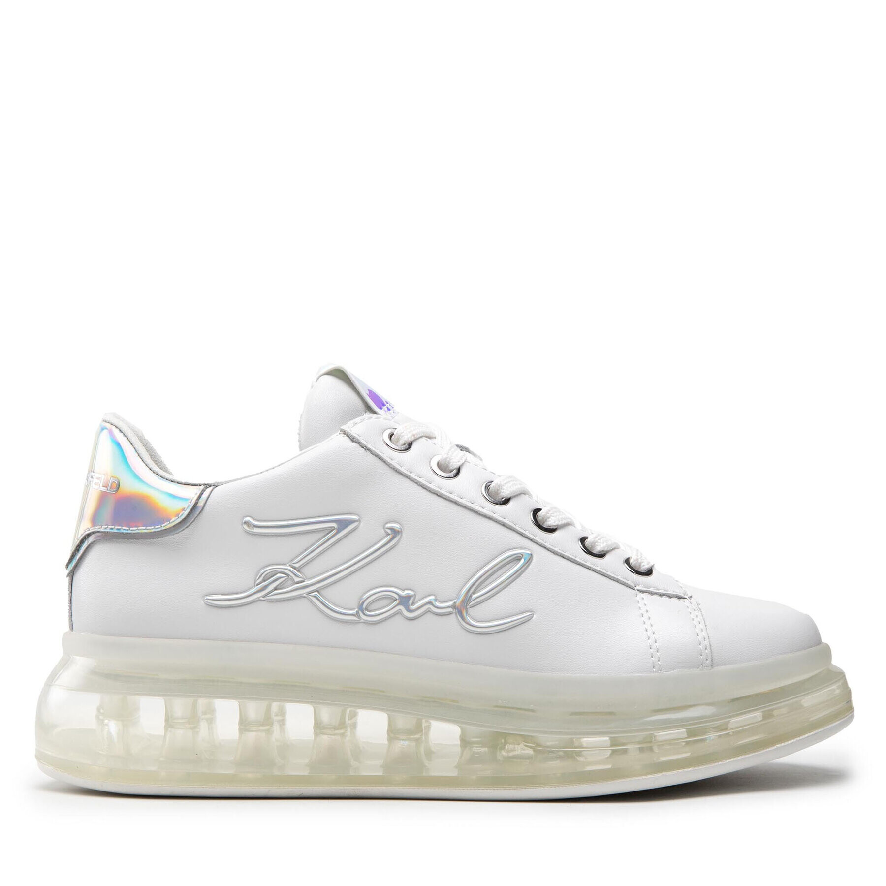 KARL LAGERFELD Сникърси KL62610 Бял - Pepit.bg