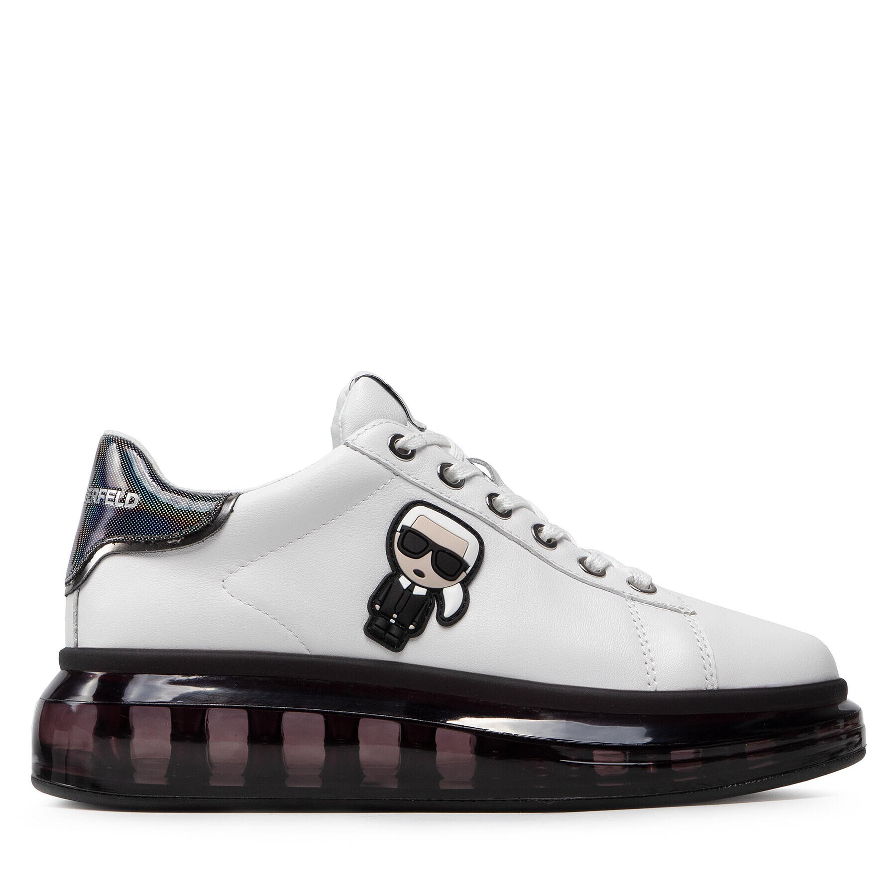 KARL LAGERFELD Сникърси KL62634 Бял - Pepit.bg