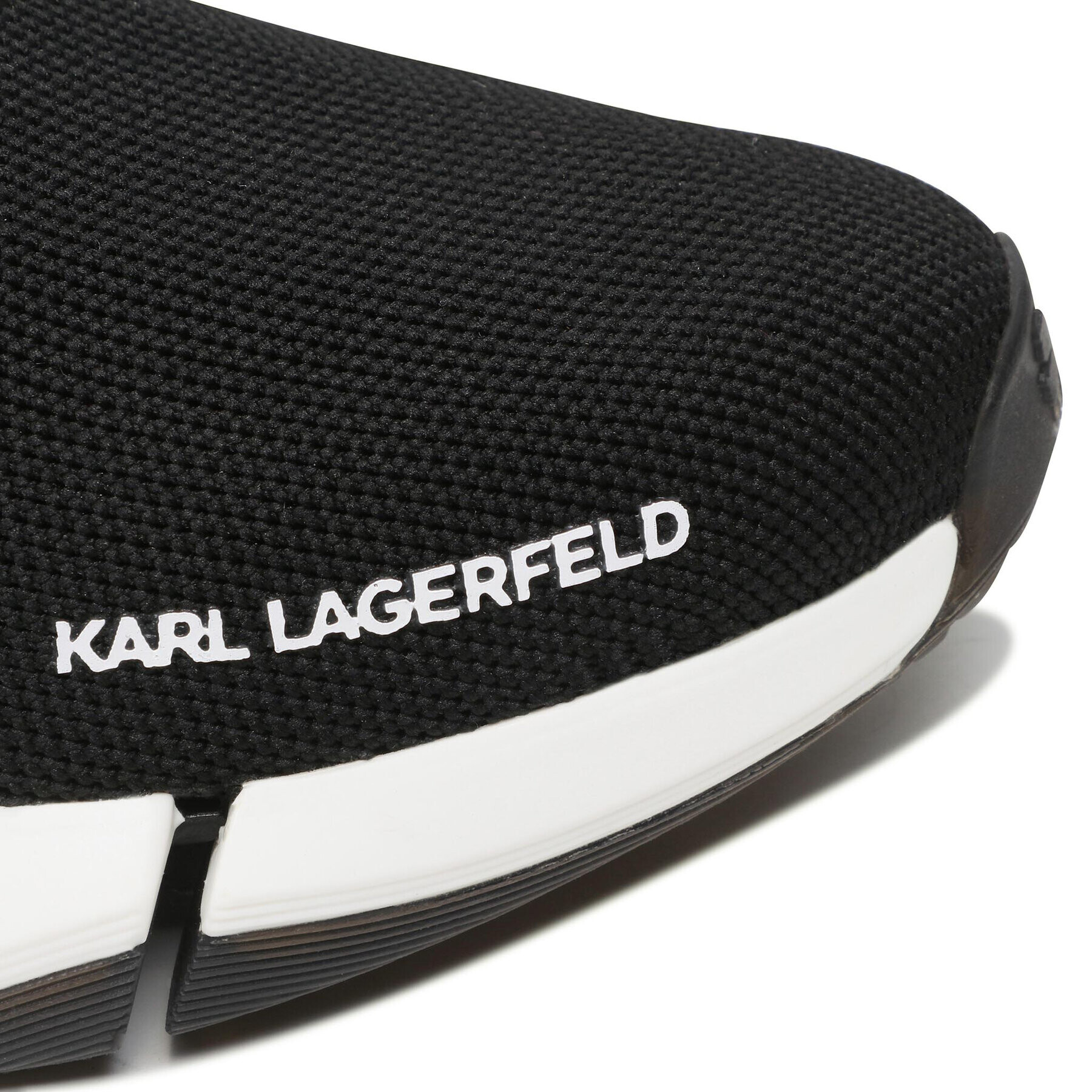 KARL LAGERFELD Сникърси KL63210 Черен - Pepit.bg