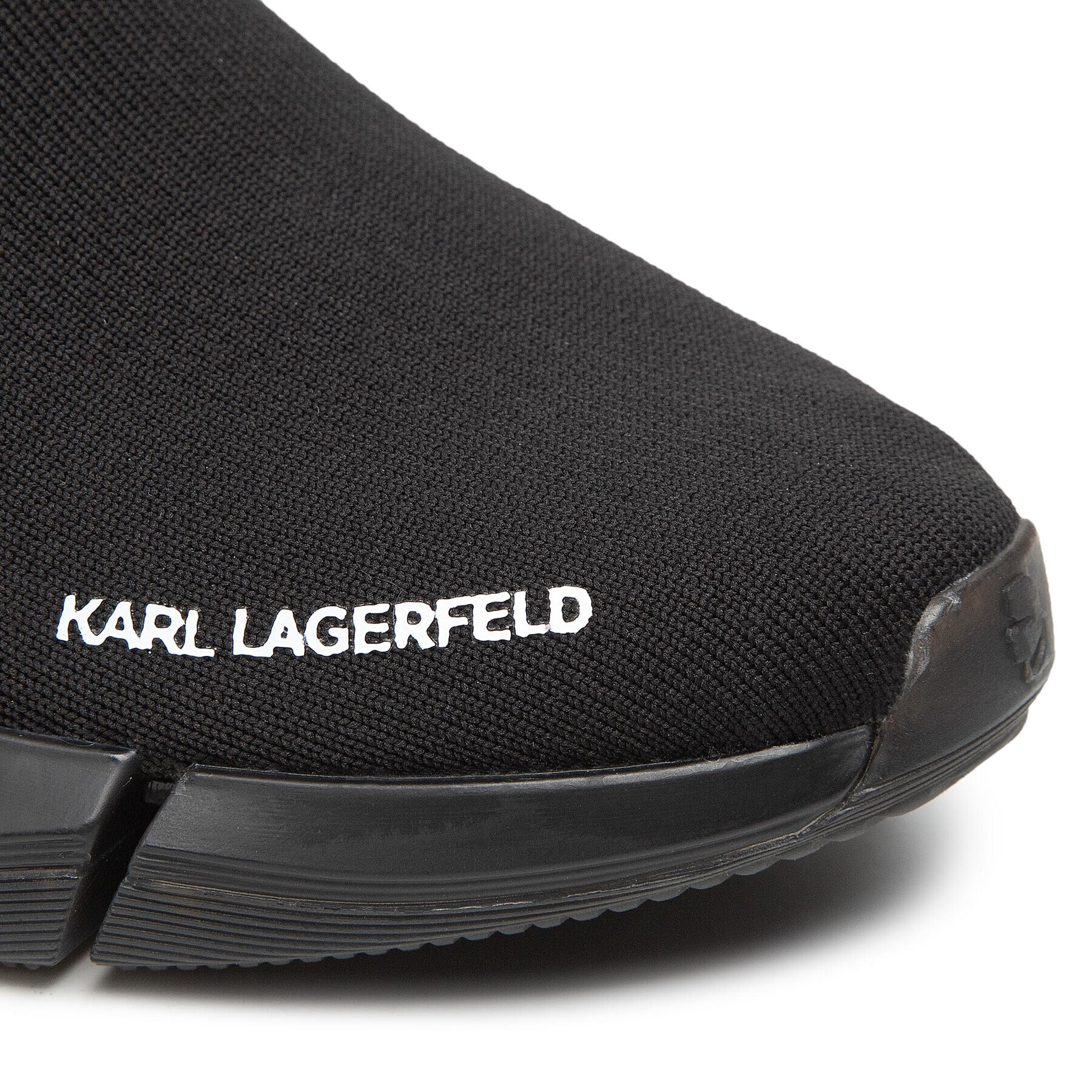 KARL LAGERFELD Сникърси KL63242 Черен - Pepit.bg