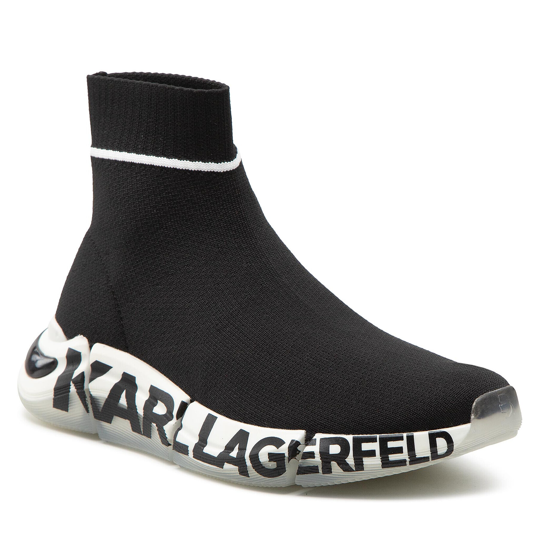 KARL LAGERFELD Сникърси KL63243 Черен - Pepit.bg