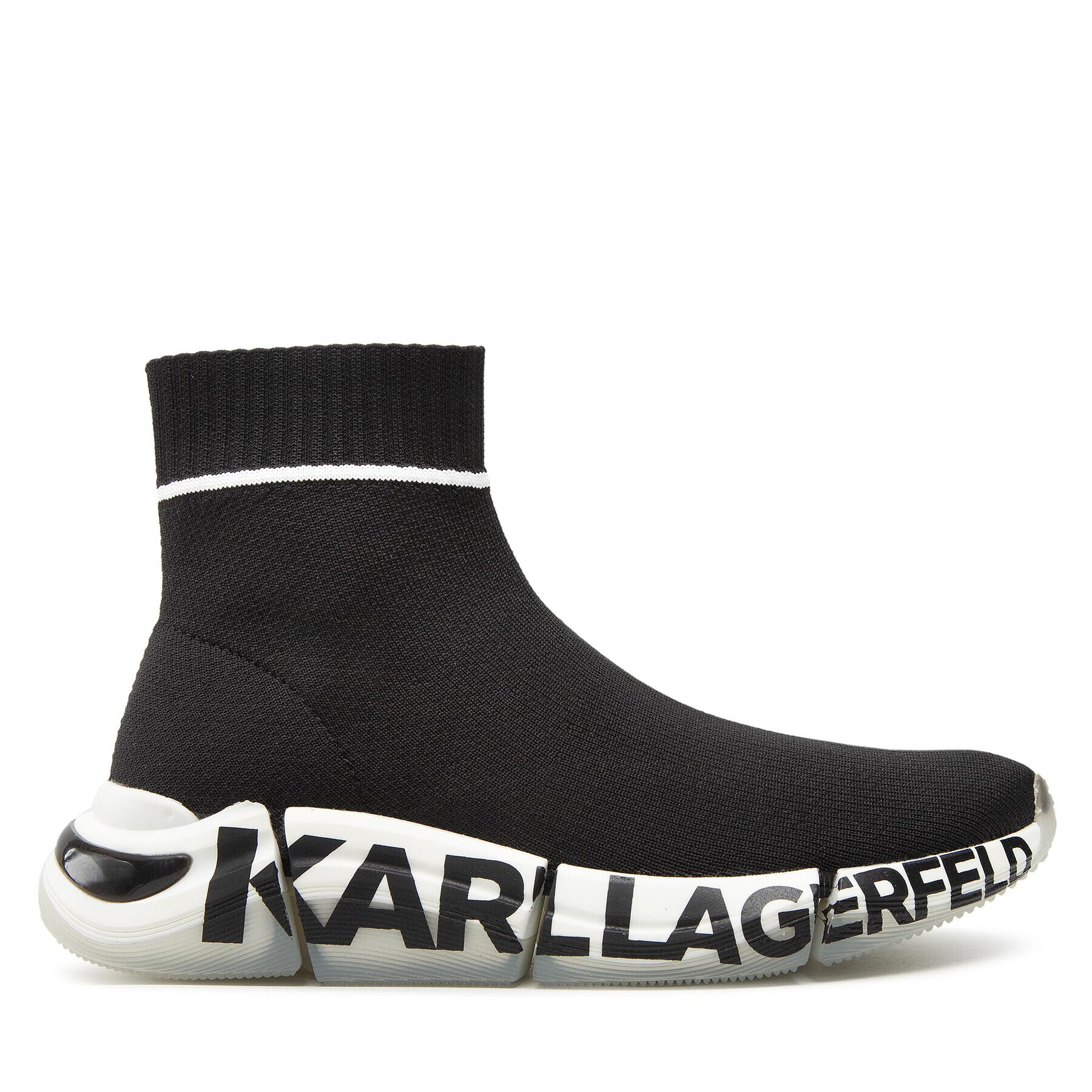 KARL LAGERFELD Сникърси KL63243 Черен - Pepit.bg