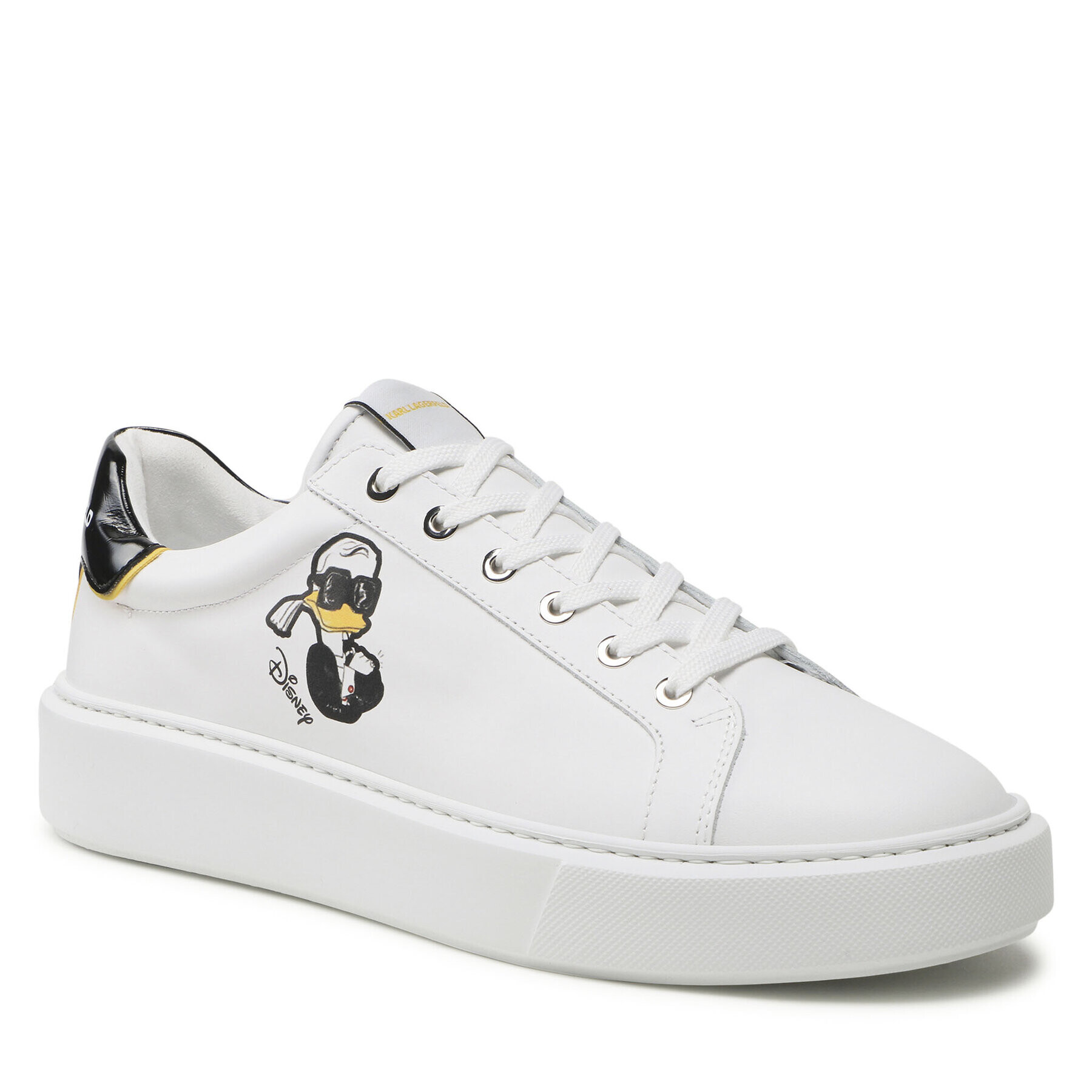 KARL LAGERFELD Сникърси KL95223D Бял - Pepit.bg