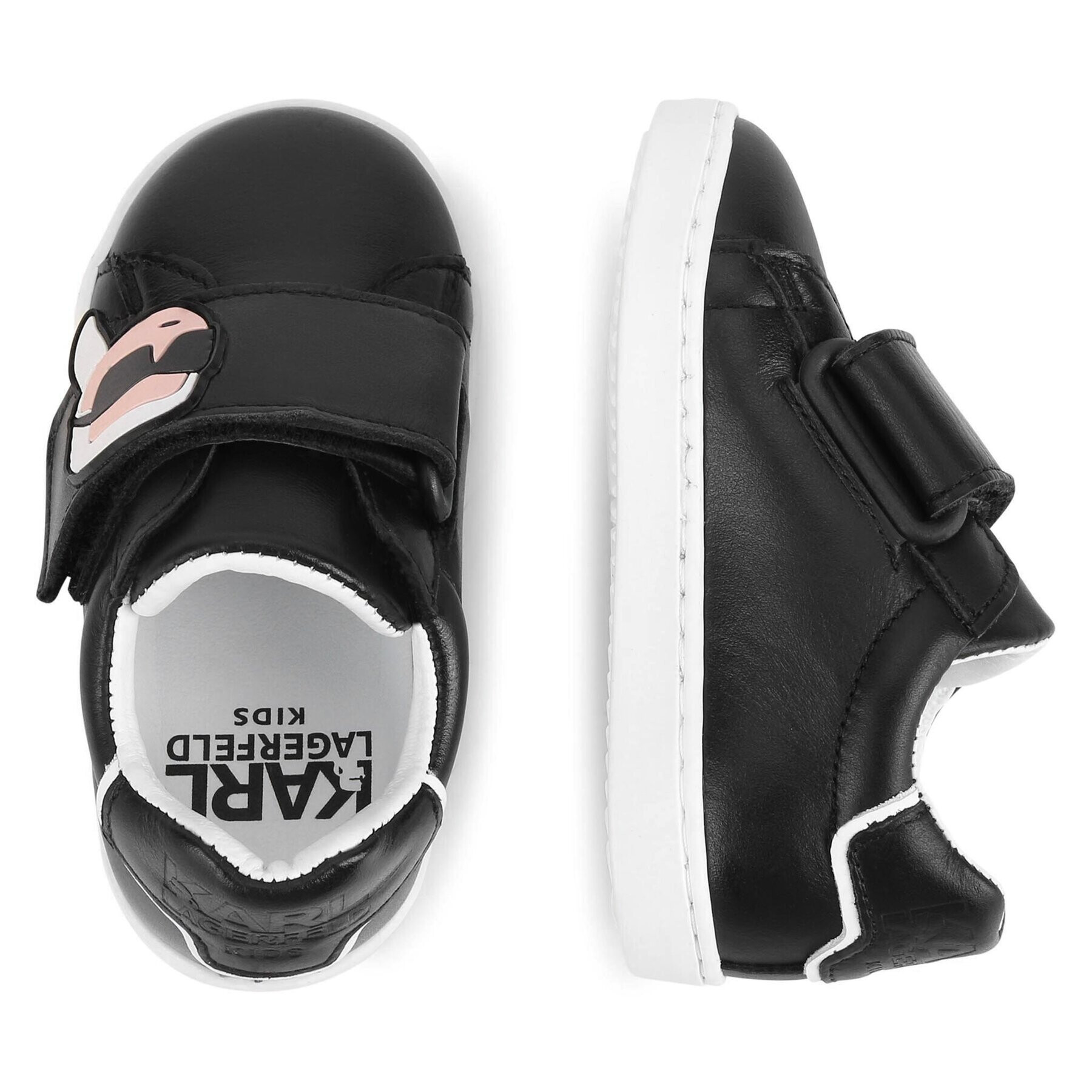 Karl Lagerfeld Kids Сникърси Z09008 S Черен - Pepit.bg