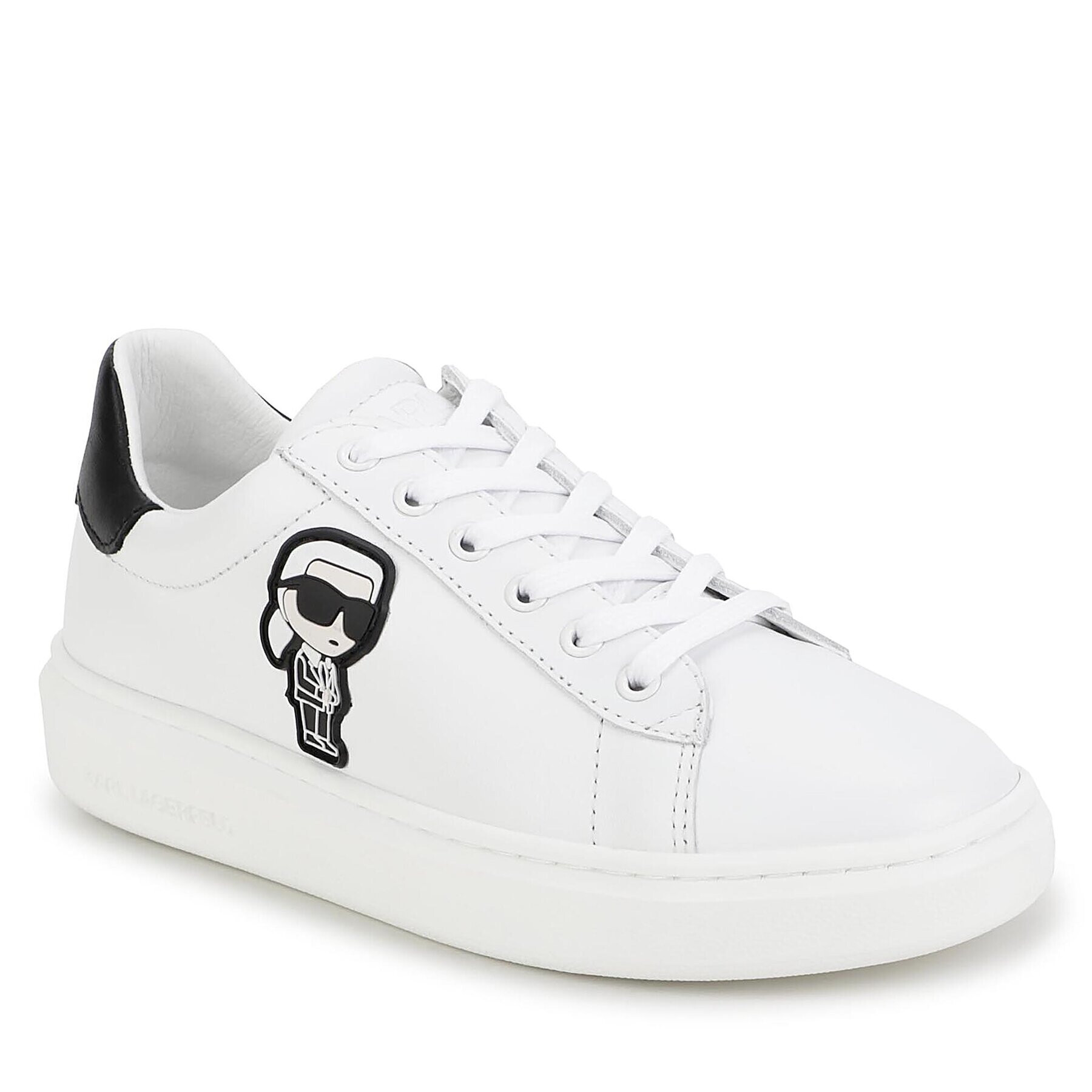 Karl Lagerfeld Kids Сникърси Z29059 Бял - Pepit.bg