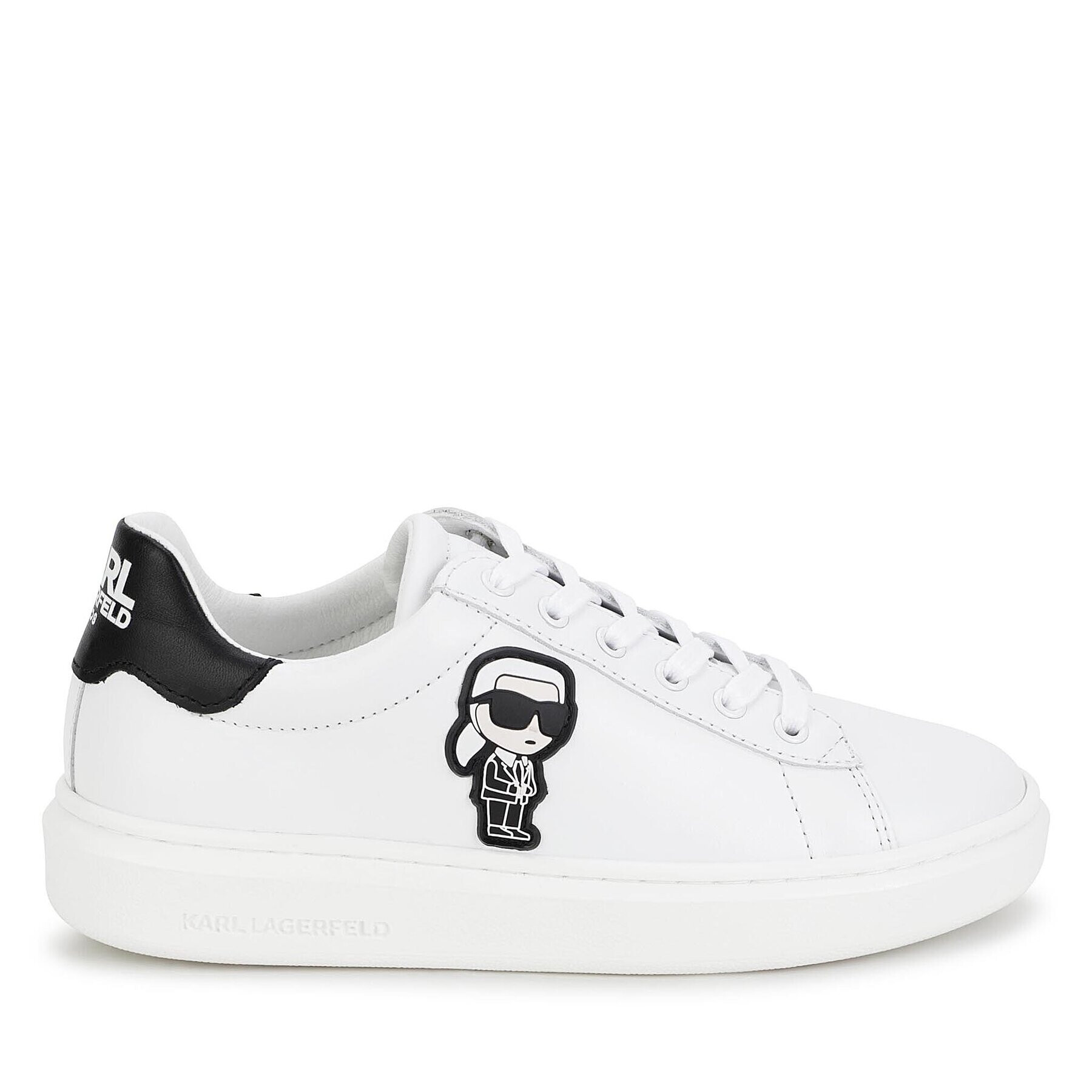 Karl Lagerfeld Kids Сникърси Z29059 Бял - Pepit.bg