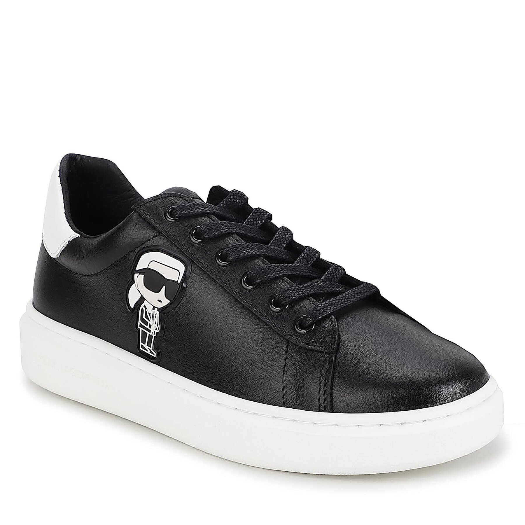 Karl Lagerfeld Kids Сникърси Z29059 Черен - Pepit.bg