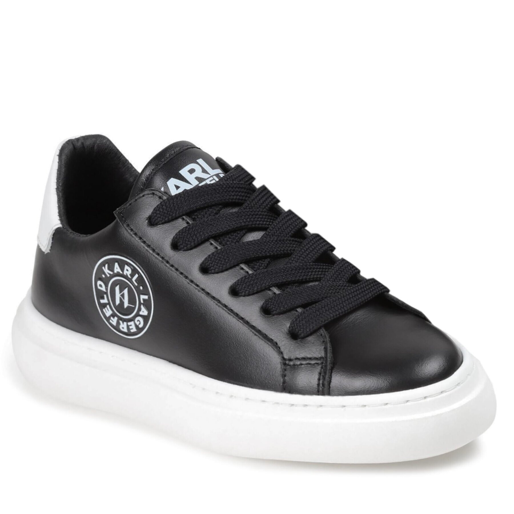 Karl Lagerfeld Kids Сникърси Z29068 S Черен - Pepit.bg