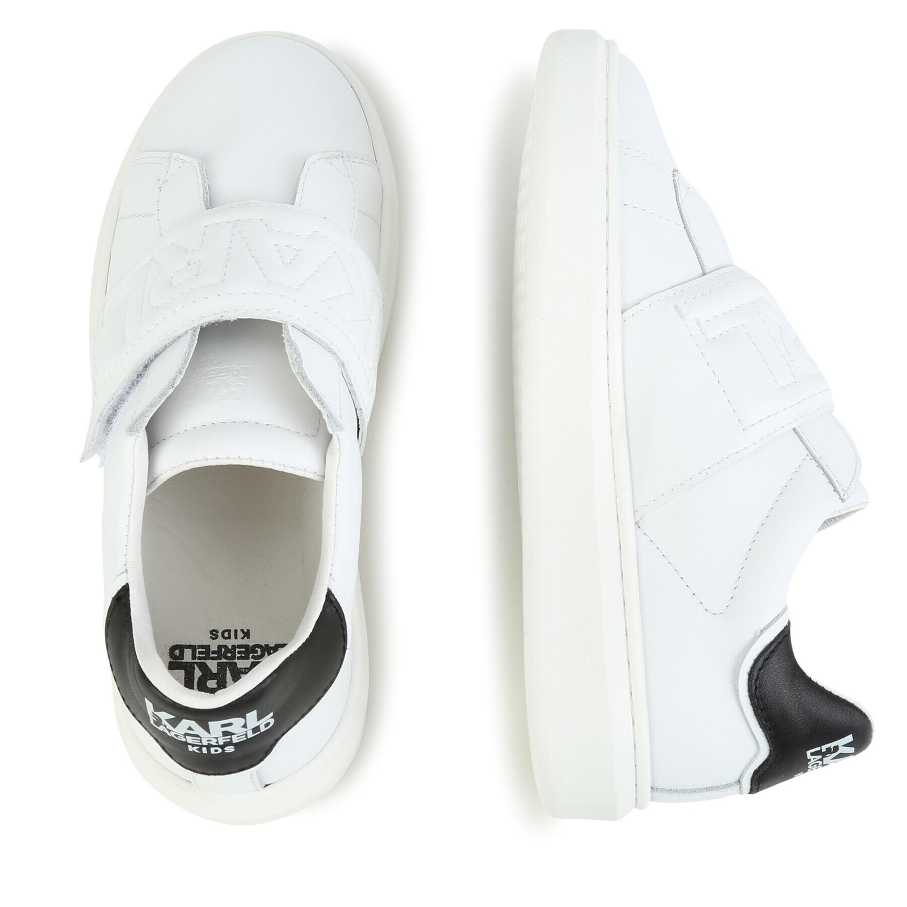 Karl Lagerfeld Kids Сникърси Z29070 M Бял - Pepit.bg