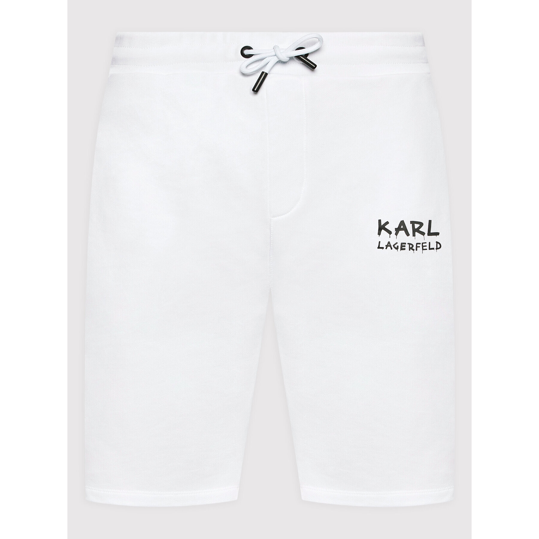 KARL LAGERFELD Спортни шорти Sweat 705047 521900 Бял Regular Fit - Pepit.bg