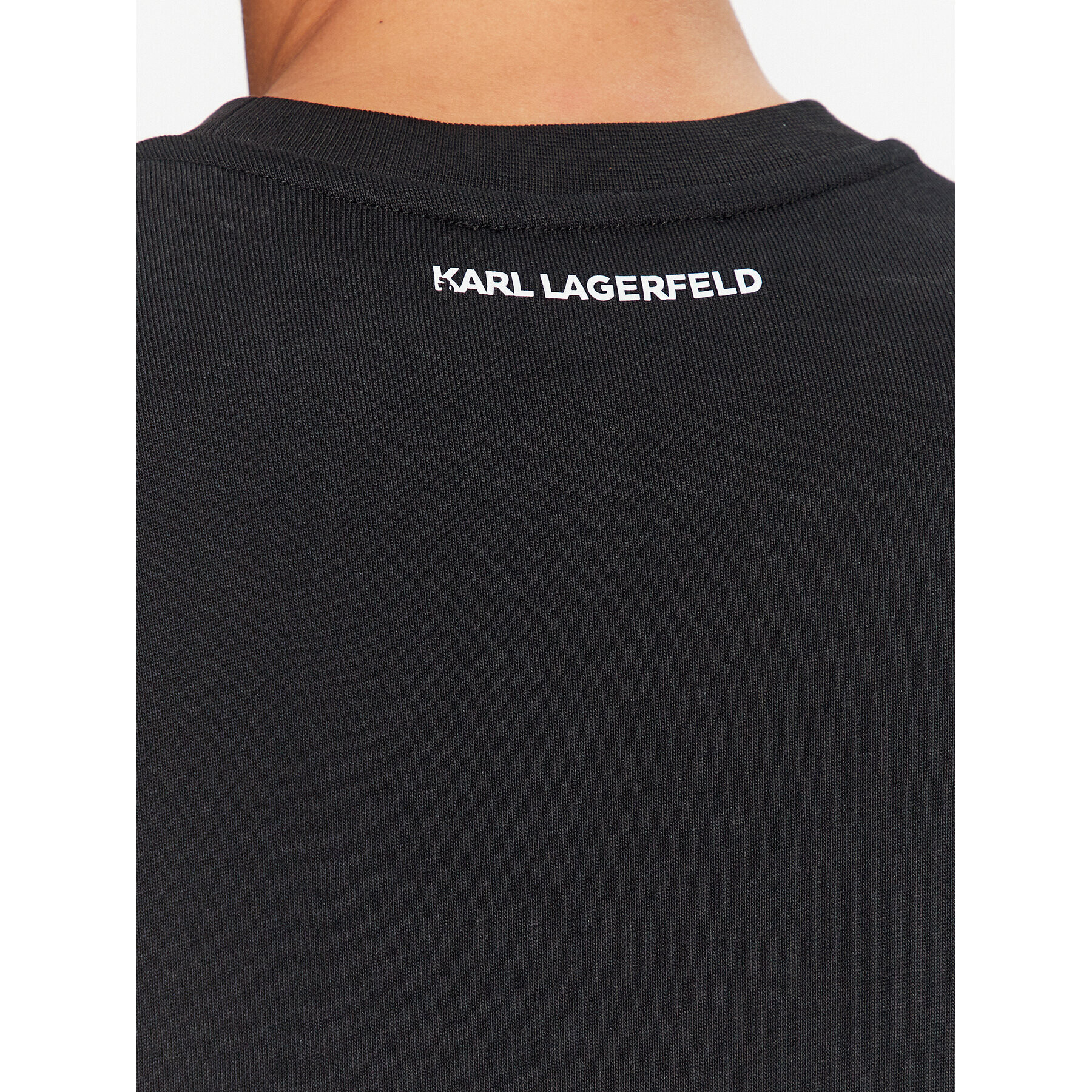 KARL LAGERFELD Суитшърт 230W1870 Черен Regular Fit - Pepit.bg