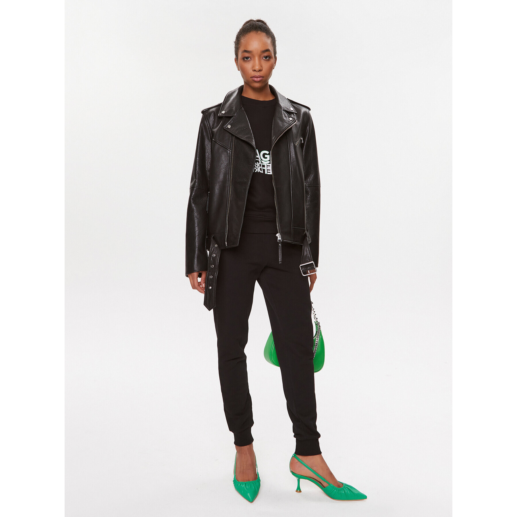 KARL LAGERFELD Суитшърт 235W1813 Черен Regular Fit - Pepit.bg