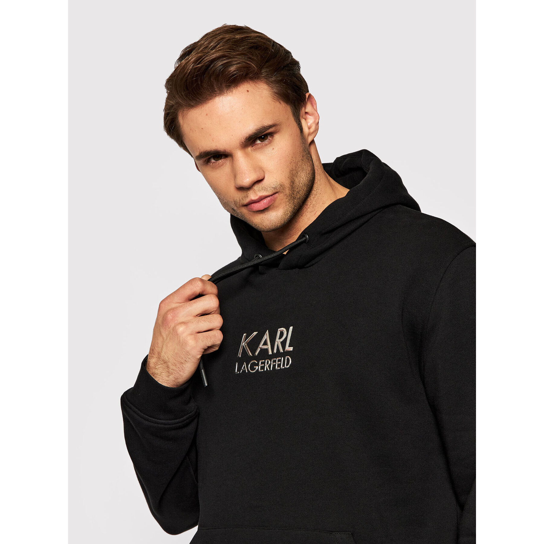 KARL LAGERFELD Суитшърт 705012 512910 Черен Regular Fit - Pepit.bg