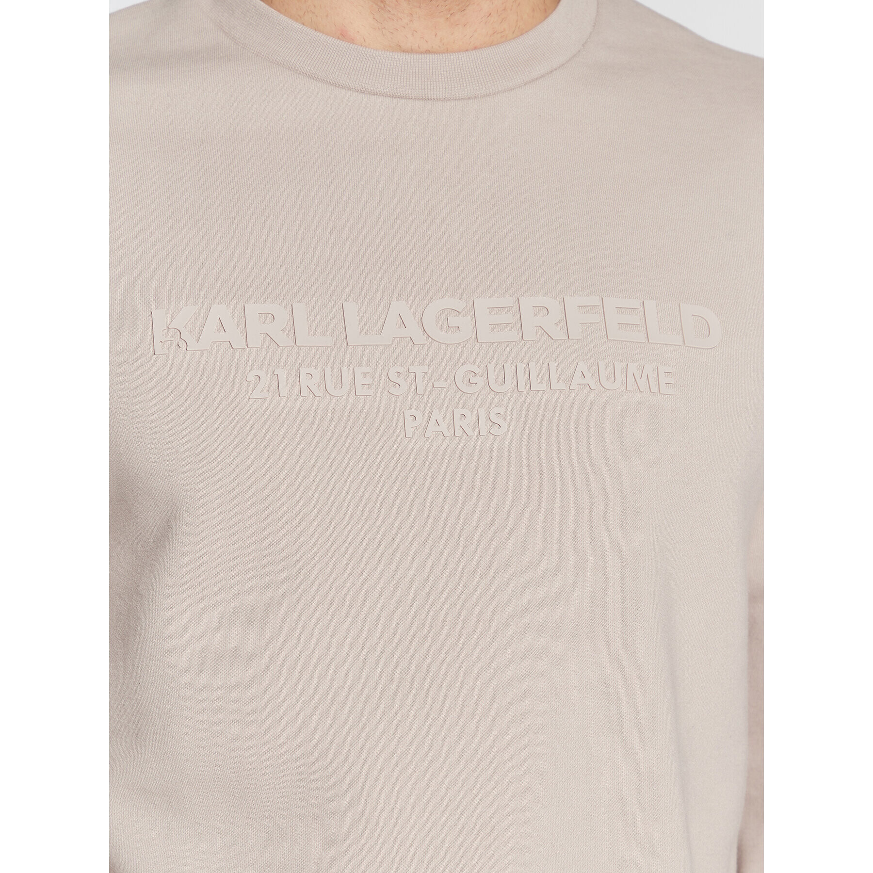 KARL LAGERFELD Суитшърт 705033 524910 Бежов Regular Fit - Pepit.bg