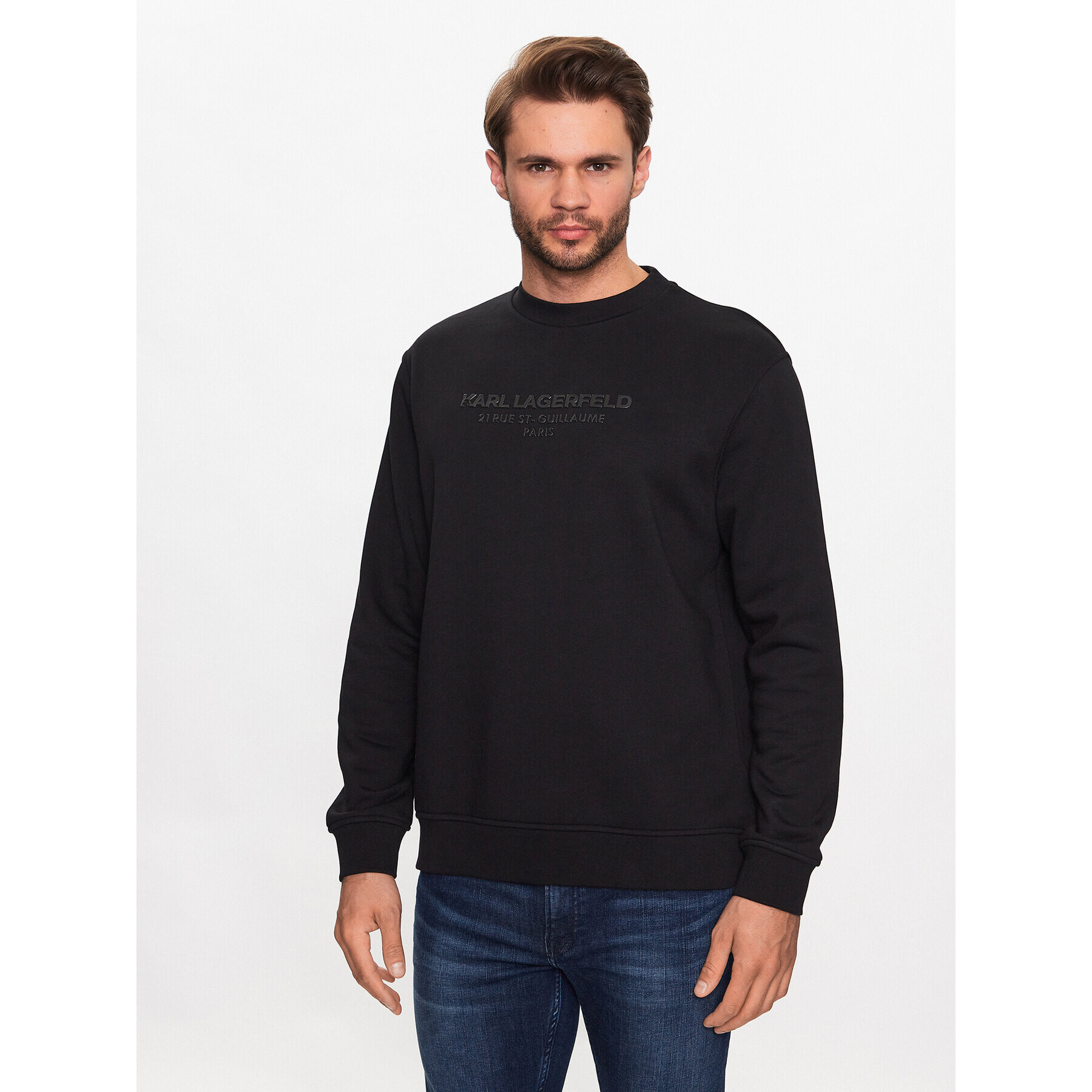 KARL LAGERFELD Суитшърт 705034 532900 Черен Regular Fit - Pepit.bg