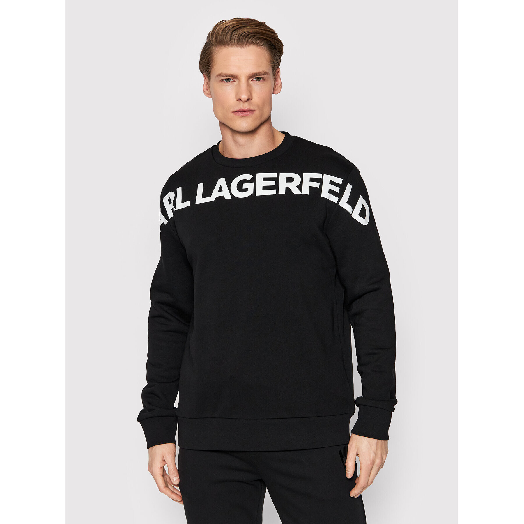 KARL LAGERFELD Суитшърт 705036 521900 Черен Regular Fit - Pepit.bg