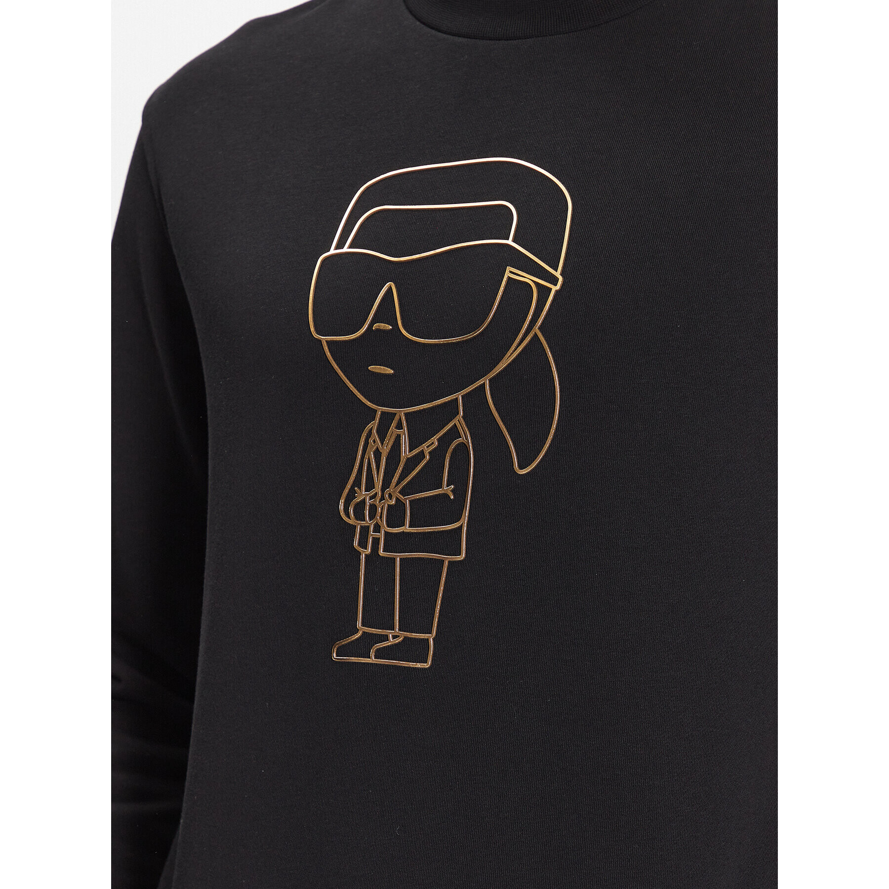 KARL LAGERFELD Суитшърт 705041 532900 Черен Regular Fit - Pepit.bg