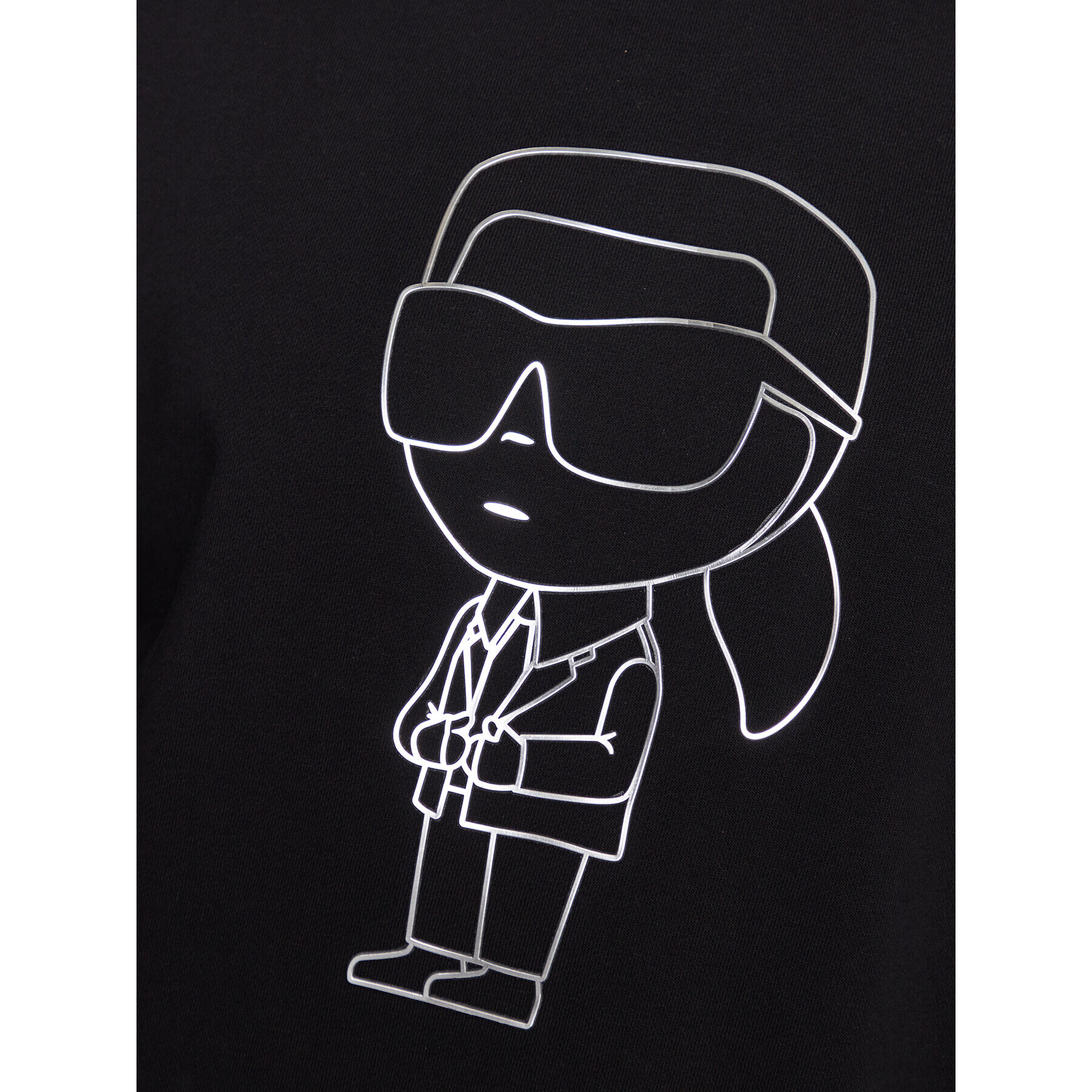 KARL LAGERFELD Суитшърт 705041 532900 Черен Regular Fit - Pepit.bg