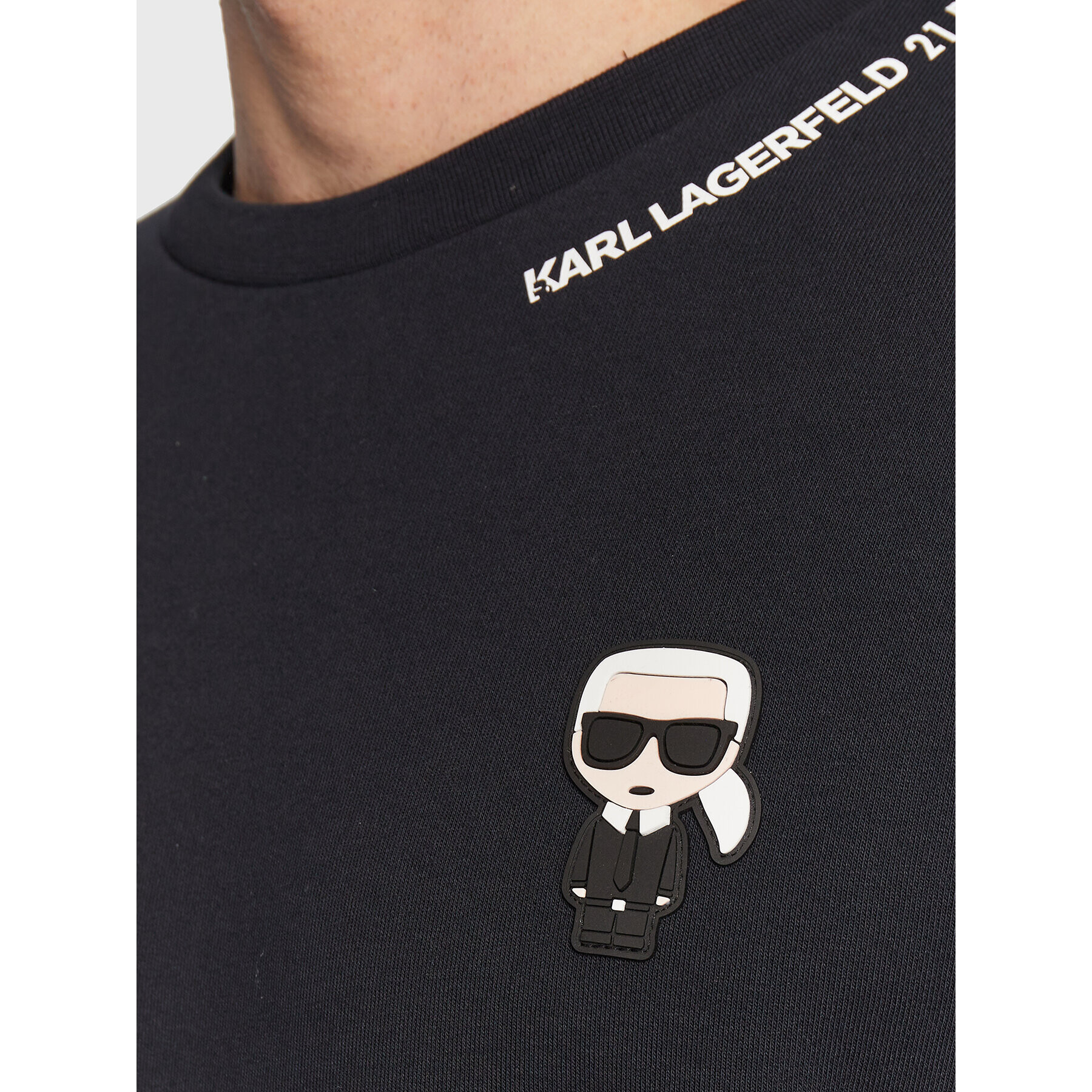 KARL LAGERFELD Суитшърт 705044 524910 Тъмносин Regular Fit - Pepit.bg