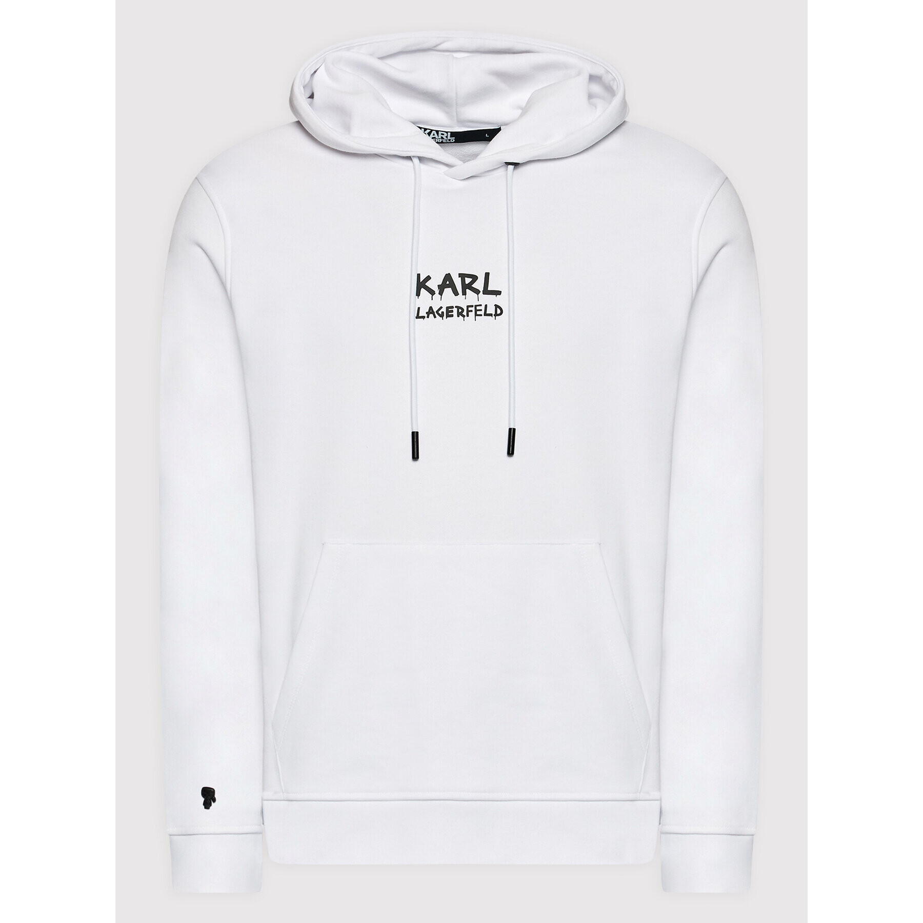 KARL LAGERFELD Суитшърт 705045 521900 Бял Regular Fit - Pepit.bg